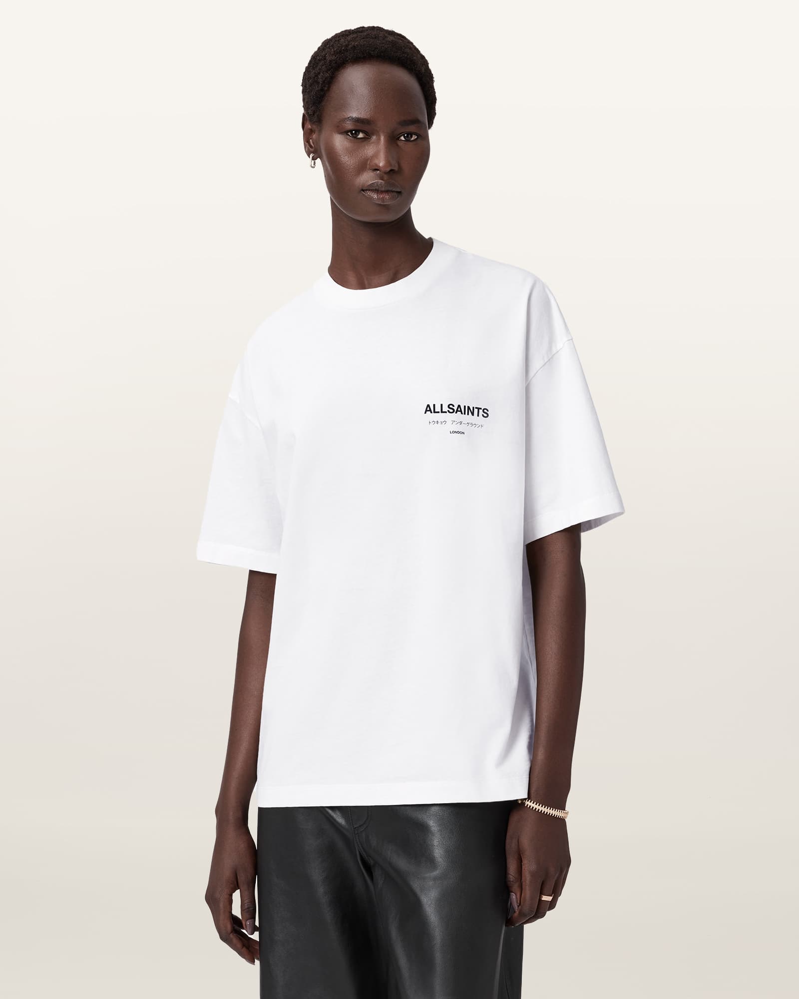 Allsaints Women's Underground Oversized Etta T-Shirt - Size  S