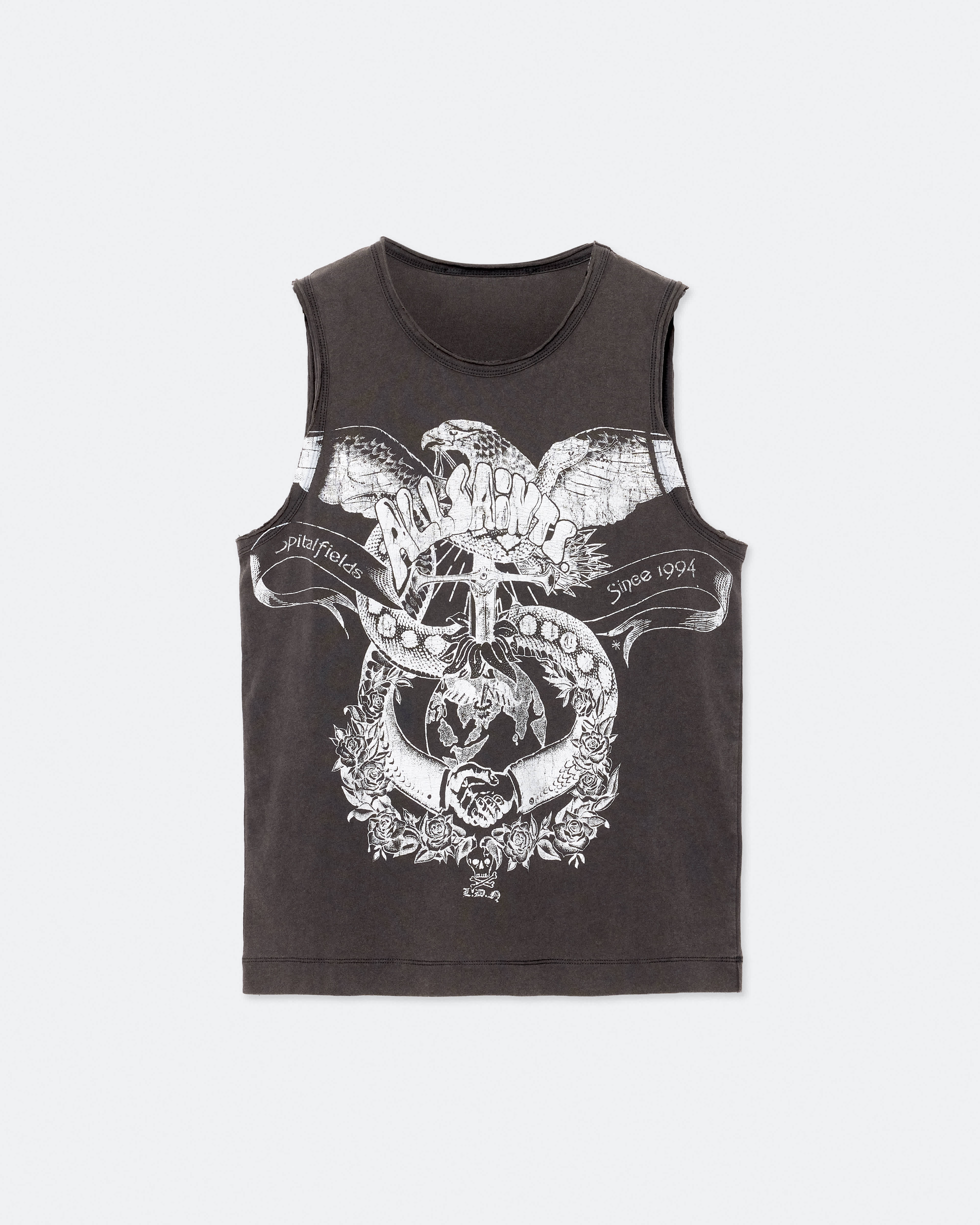 AllSaints Jenny Emblems Regular-Fit Tank Top