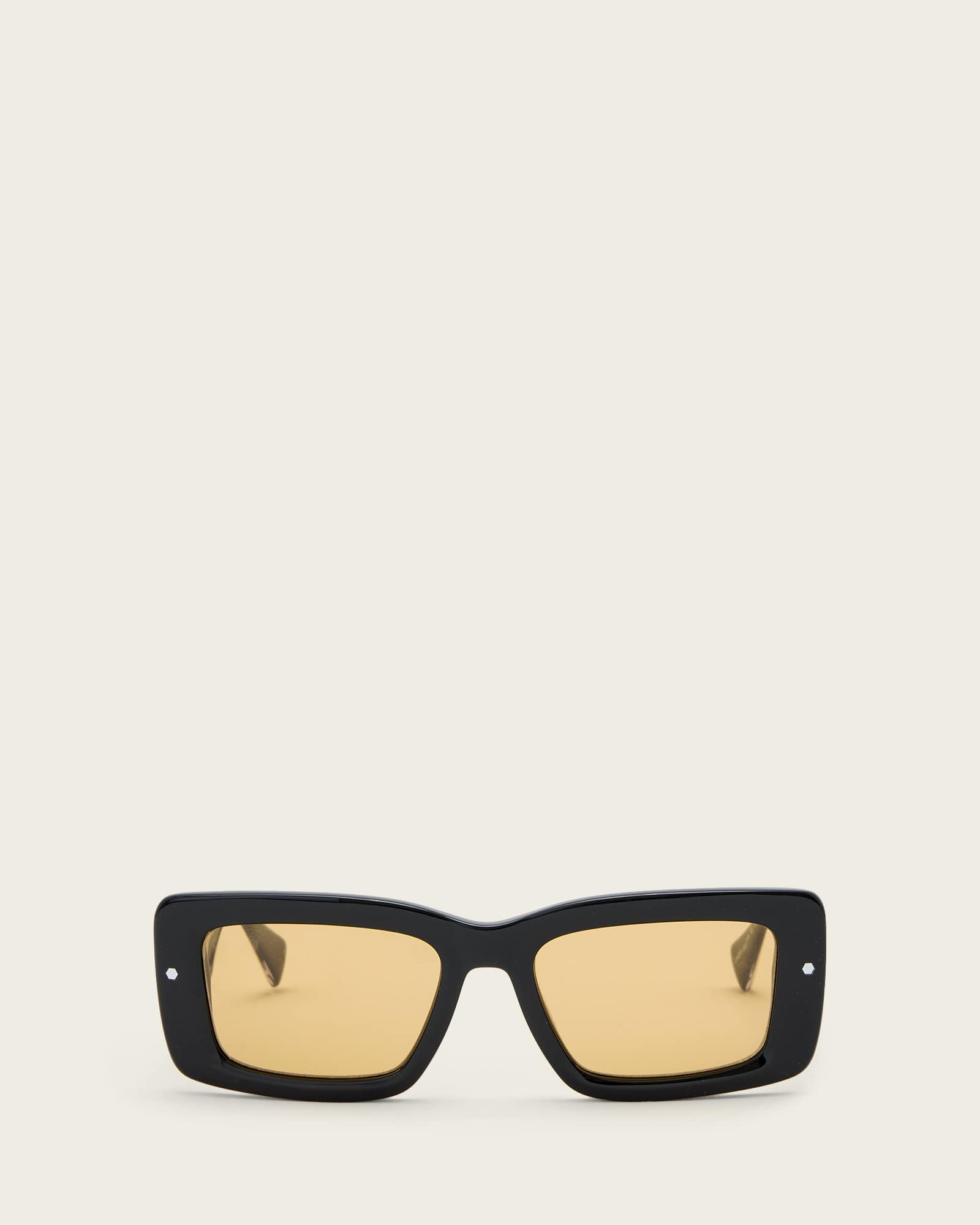 AllSaints Acetate Cordie Rectangular Shaped Sunglasses, Size: One Size
