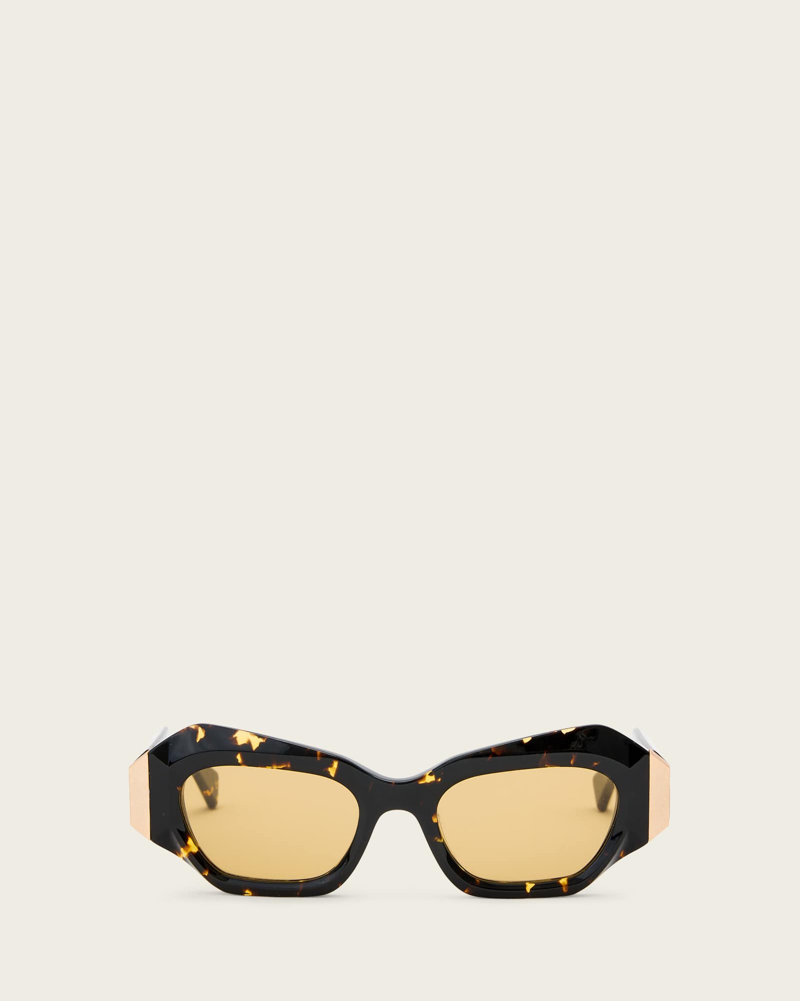 AllSaints Acetate Thea Square Shaped Sunglasses, Size: One Size