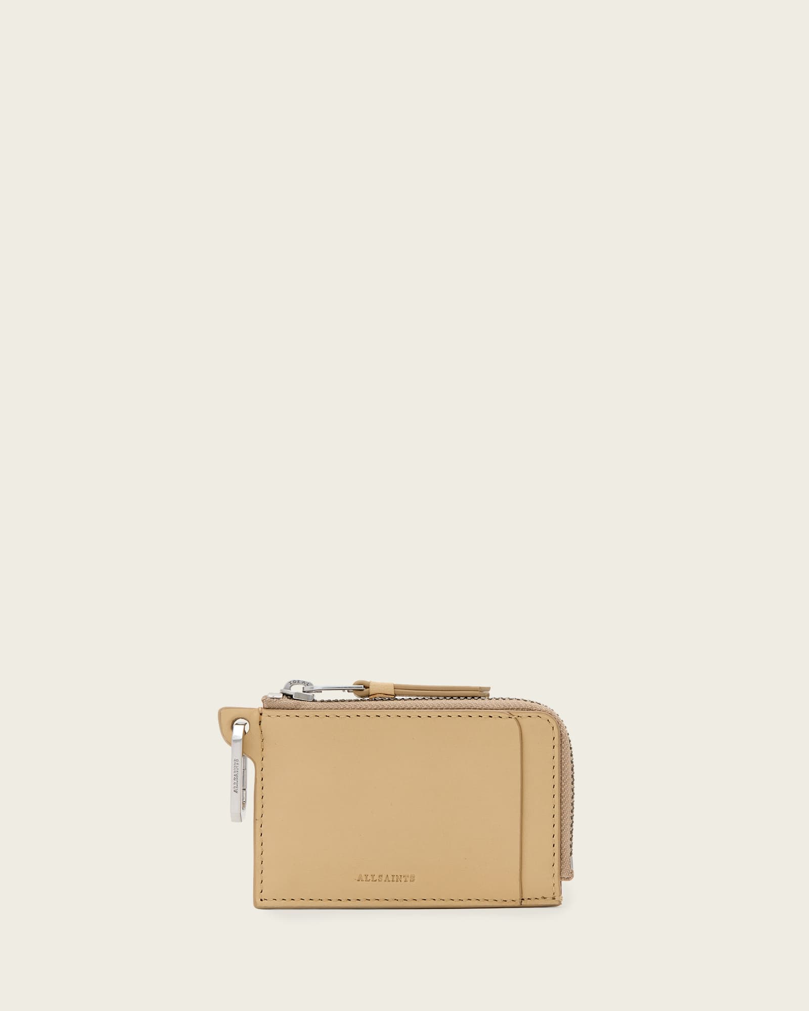 Allsaints Women's Yellow Remy Leather Wallet, One Size