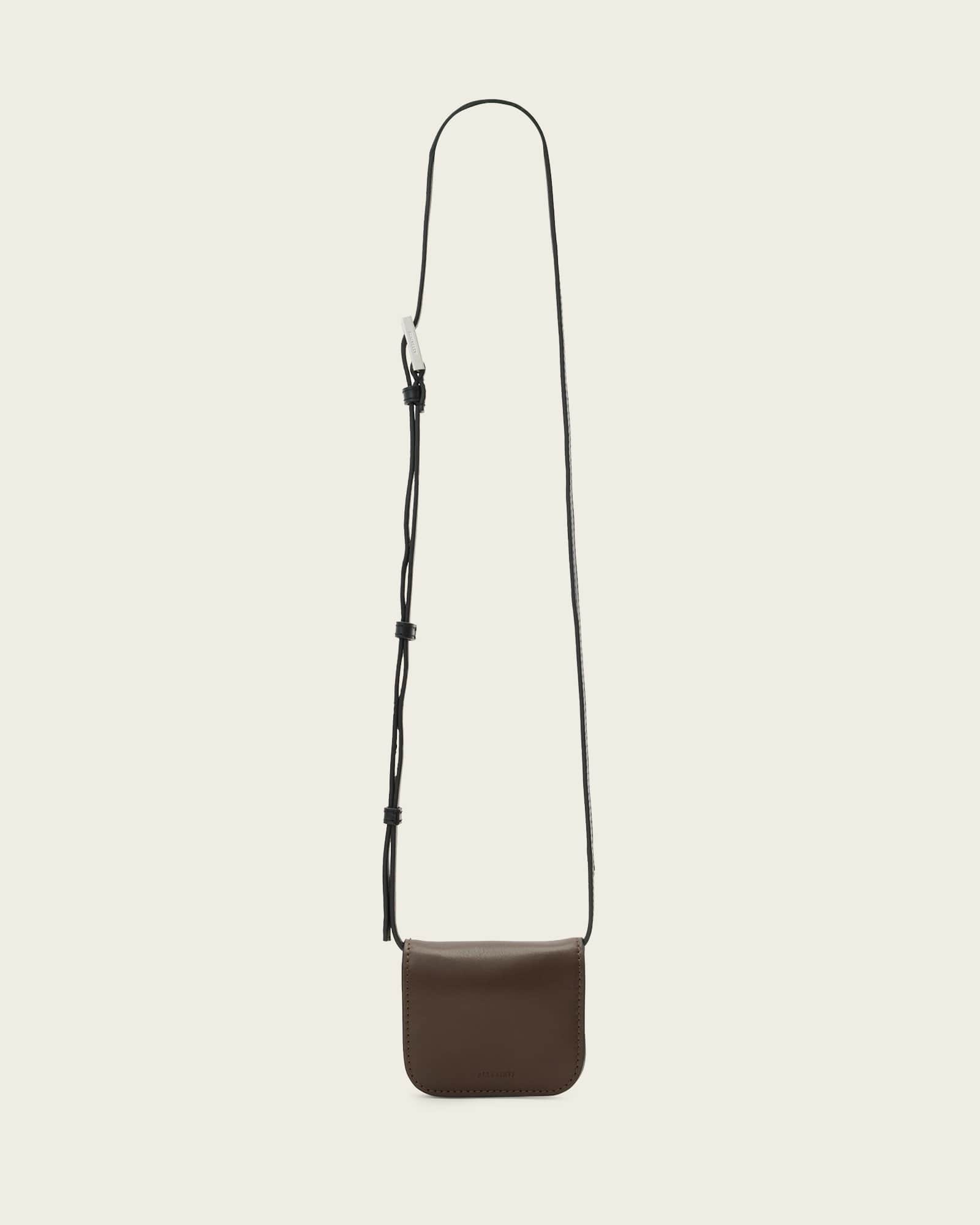 AllSaints Maeve Leather Cardholder Crossbody