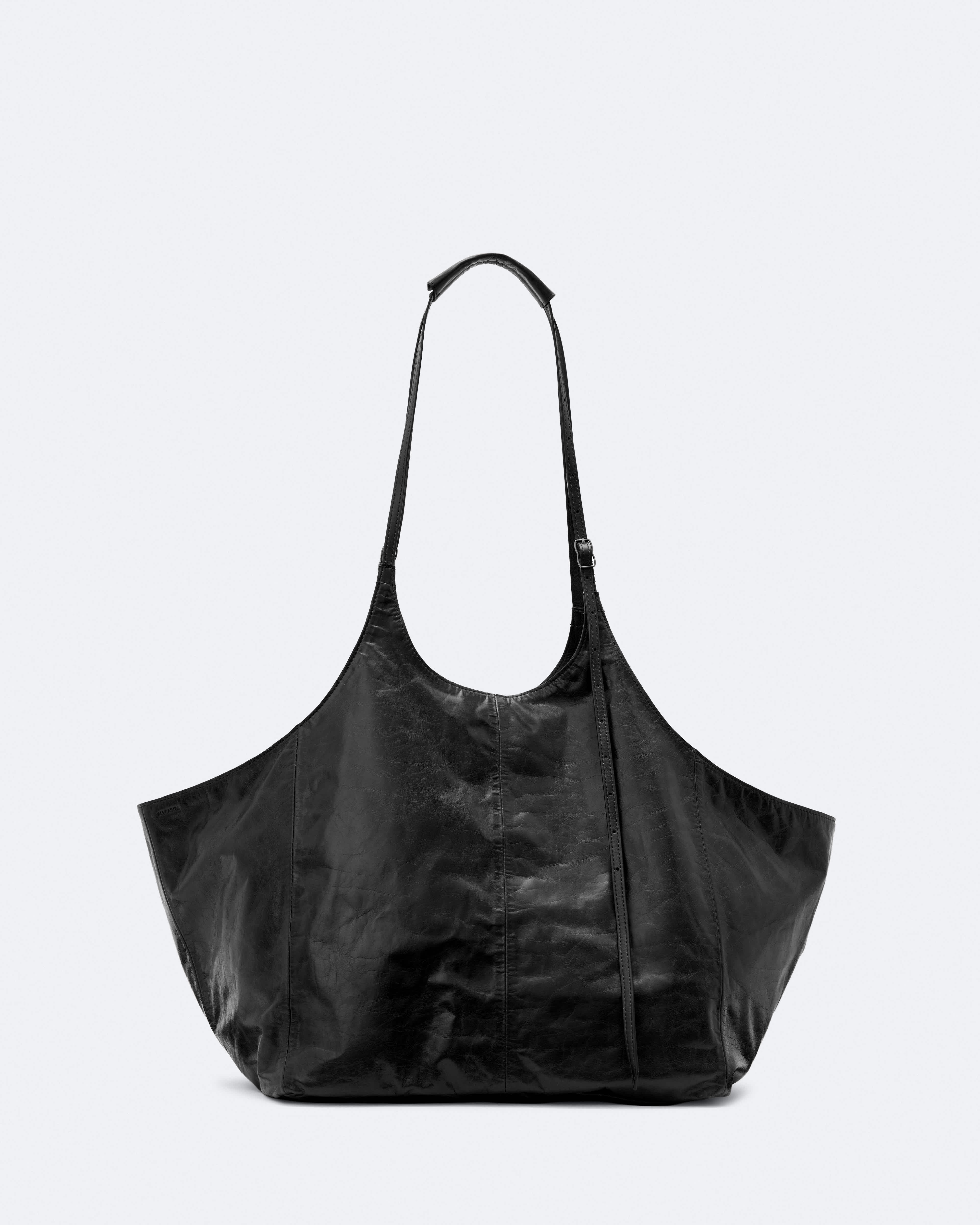 AllSaints Siloh Oversized Leather Tote Bag