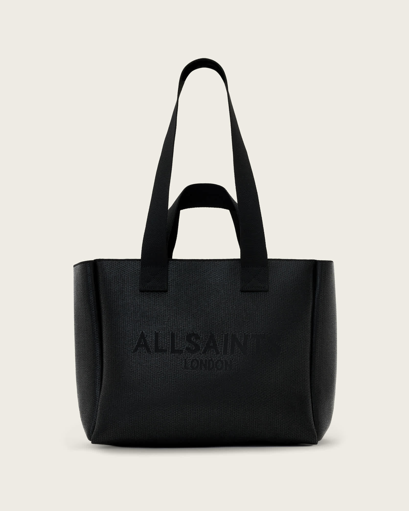AllSaints Polyester Izzy Medium Sheen Tote Bag, Size: One Size