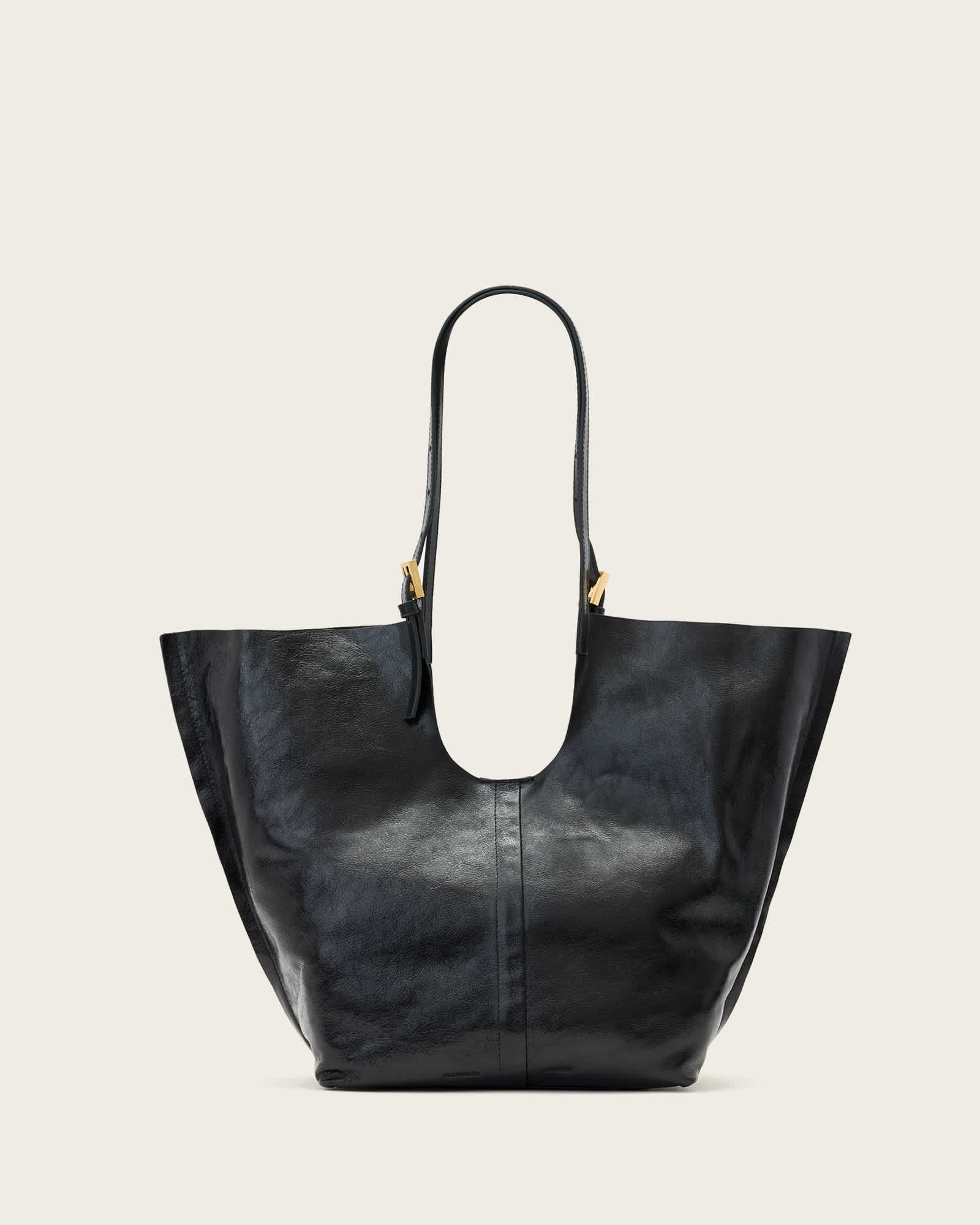 AllSaints Ara Leather Tote Bag