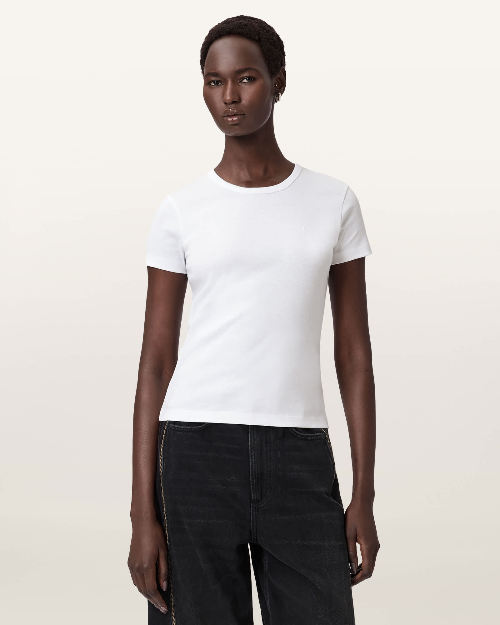 Allsaints Women's Stevie Ramskull T-Shirt - Size  Xs