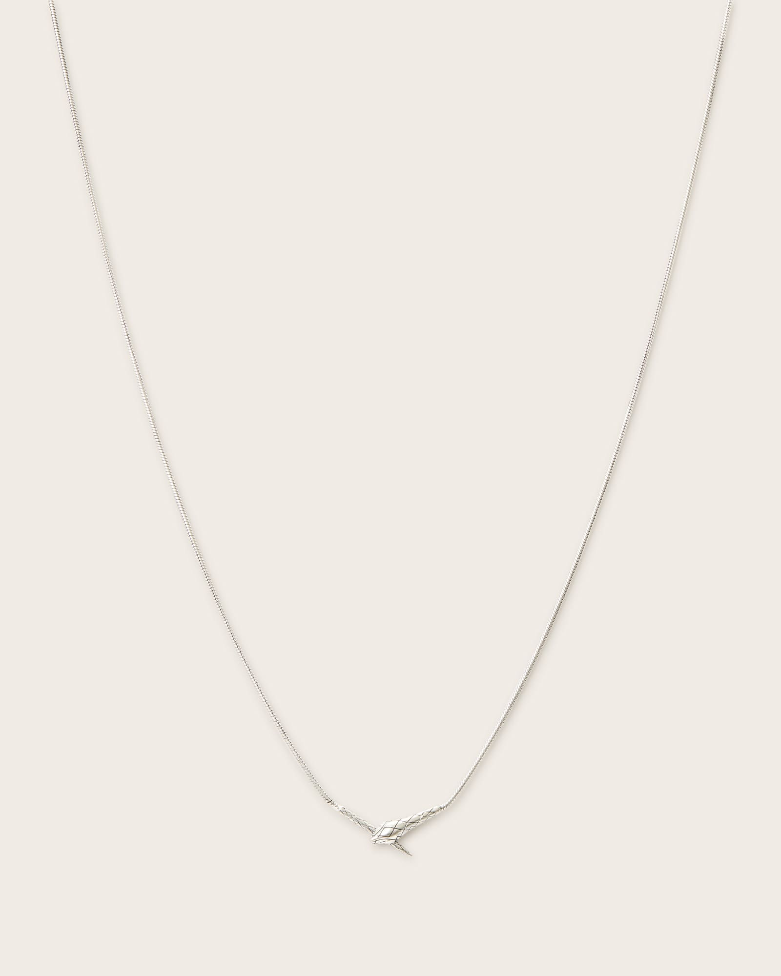 AllSaints Serpent Necklace