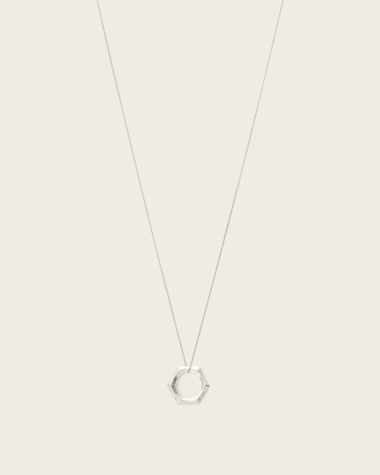 AllSaints Brass Clara Large Necklace, Size: One Size