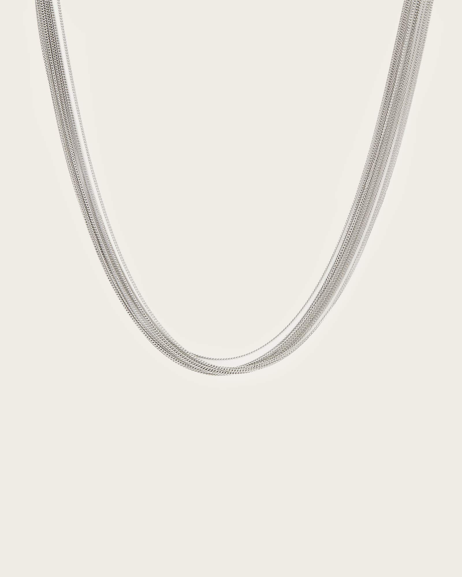 AllSaints Brass Corrine Chain Necklace