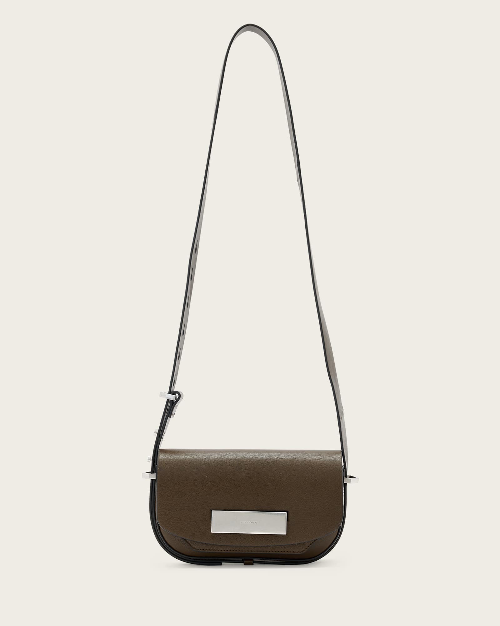 AllSaints Etta Leather Satchel Crossbody Bag