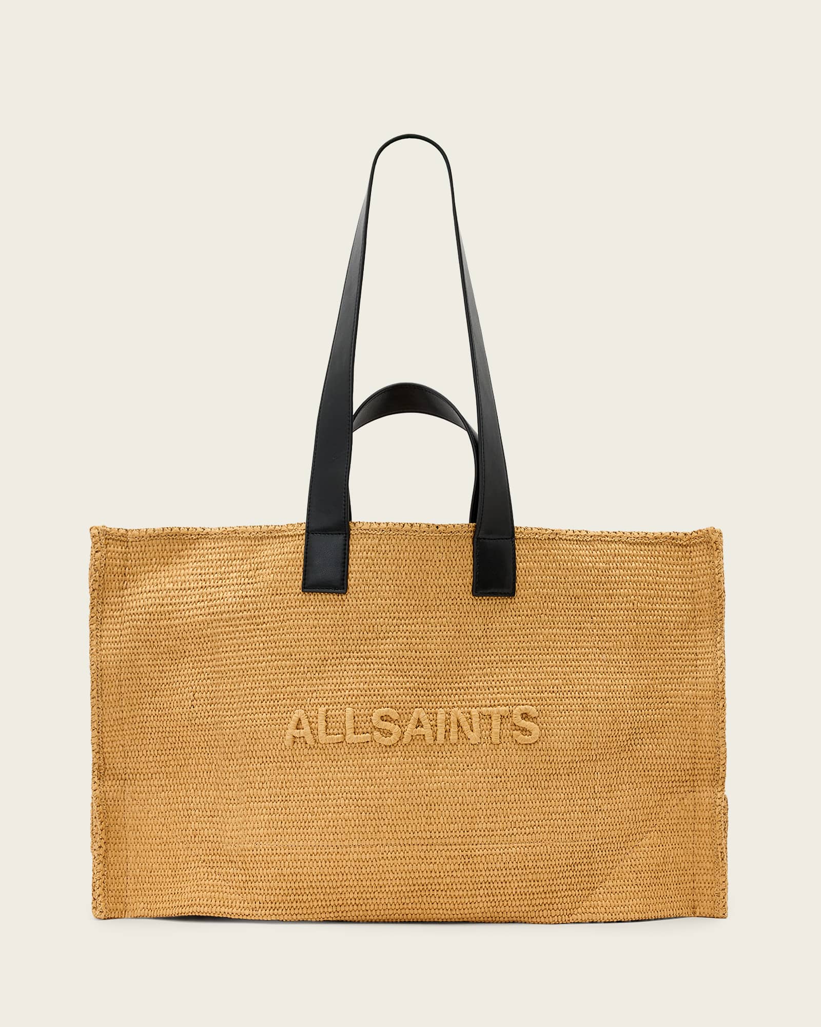 AllSaints Paper Lutece Woven Tote Bag, Size: One Size
