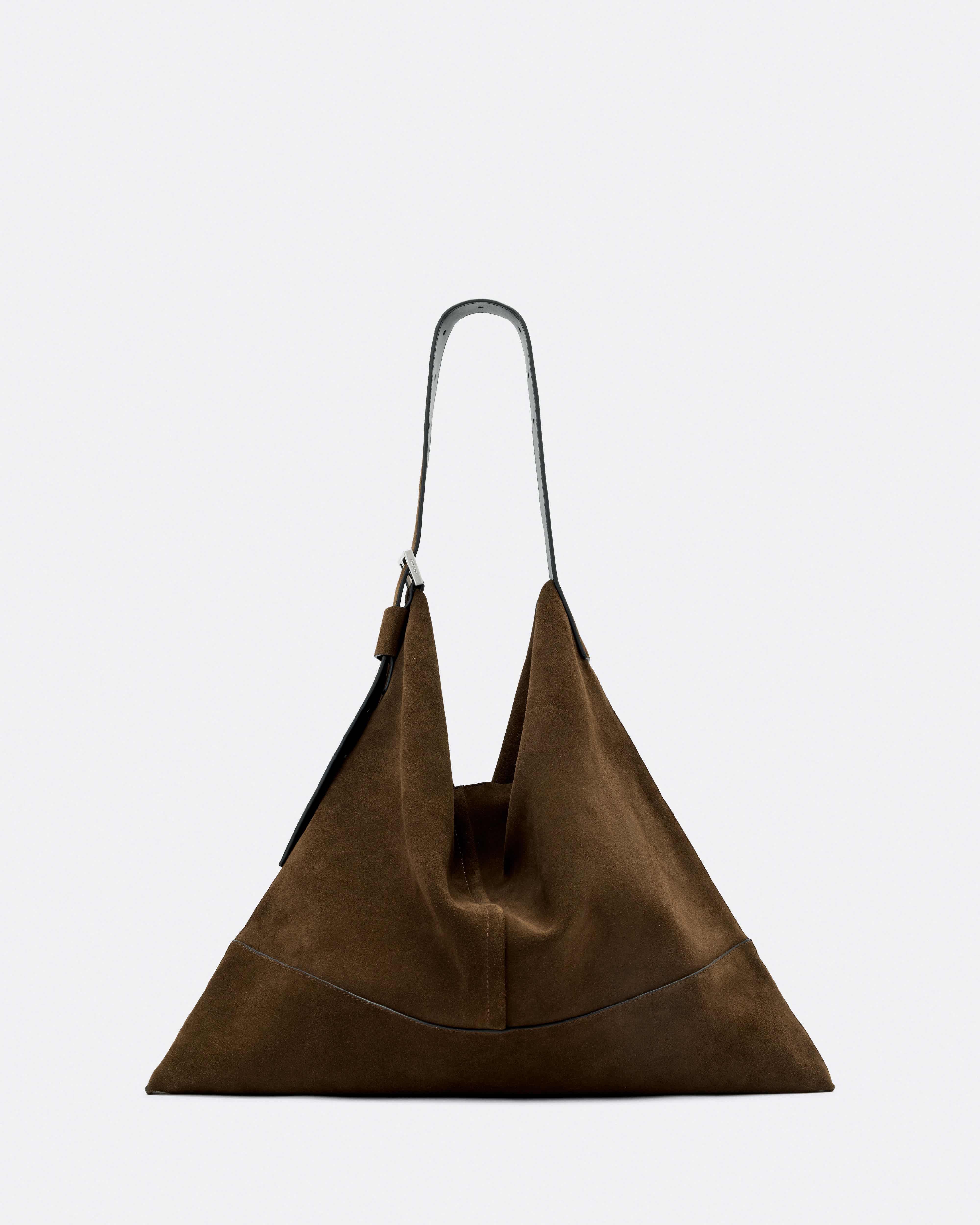 AllSaints Asha Suede Shoulder Bag