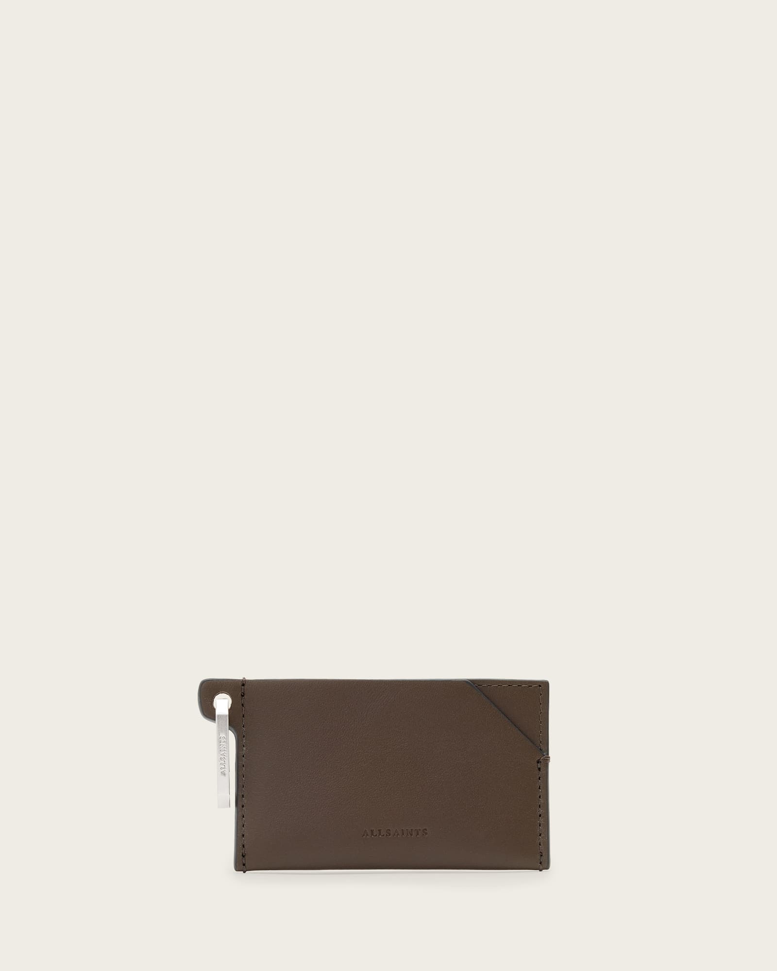 Allsaints Hex Leather Cardholder