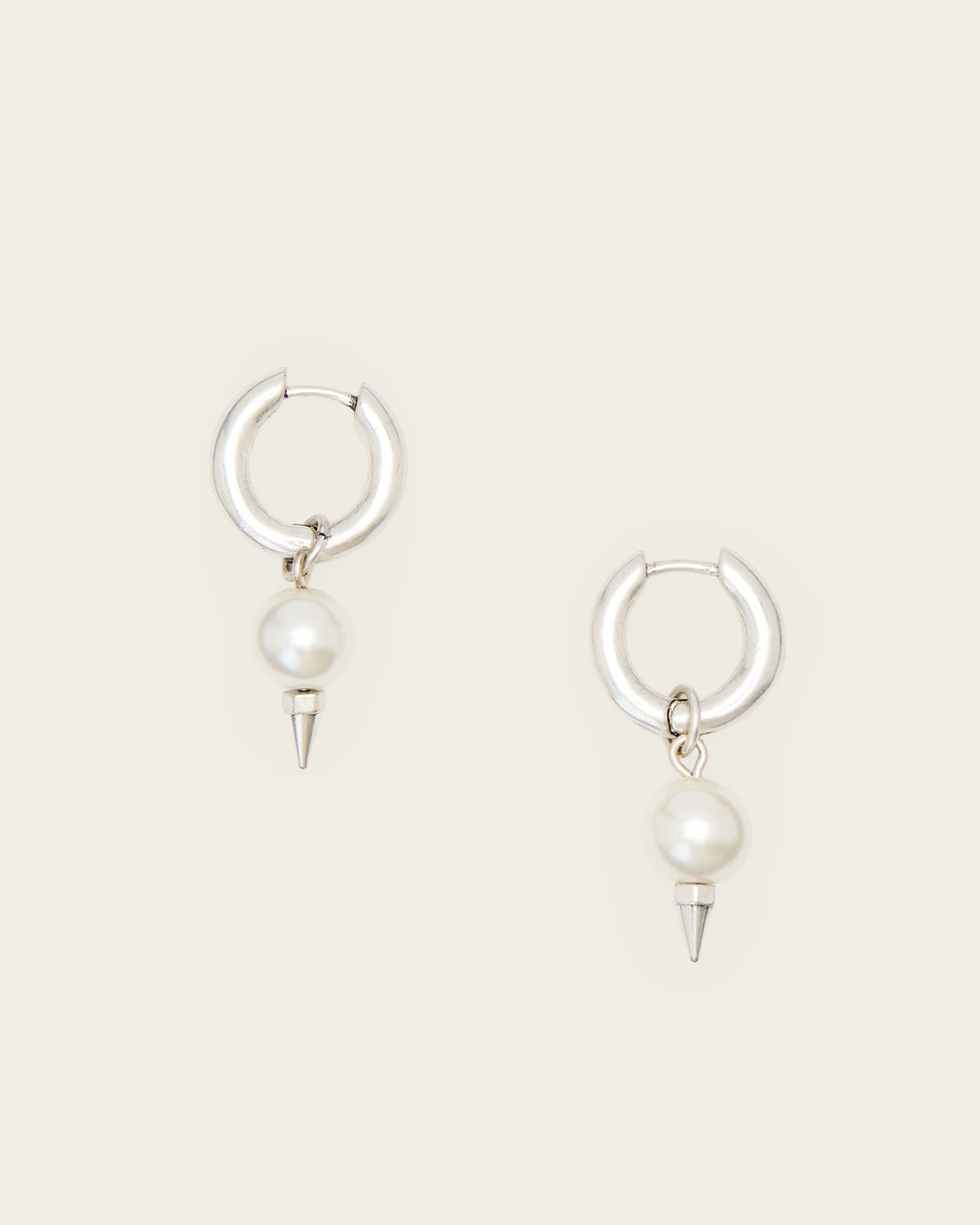 AllSaints Brass Rue Drop Earrings, Size: One Size