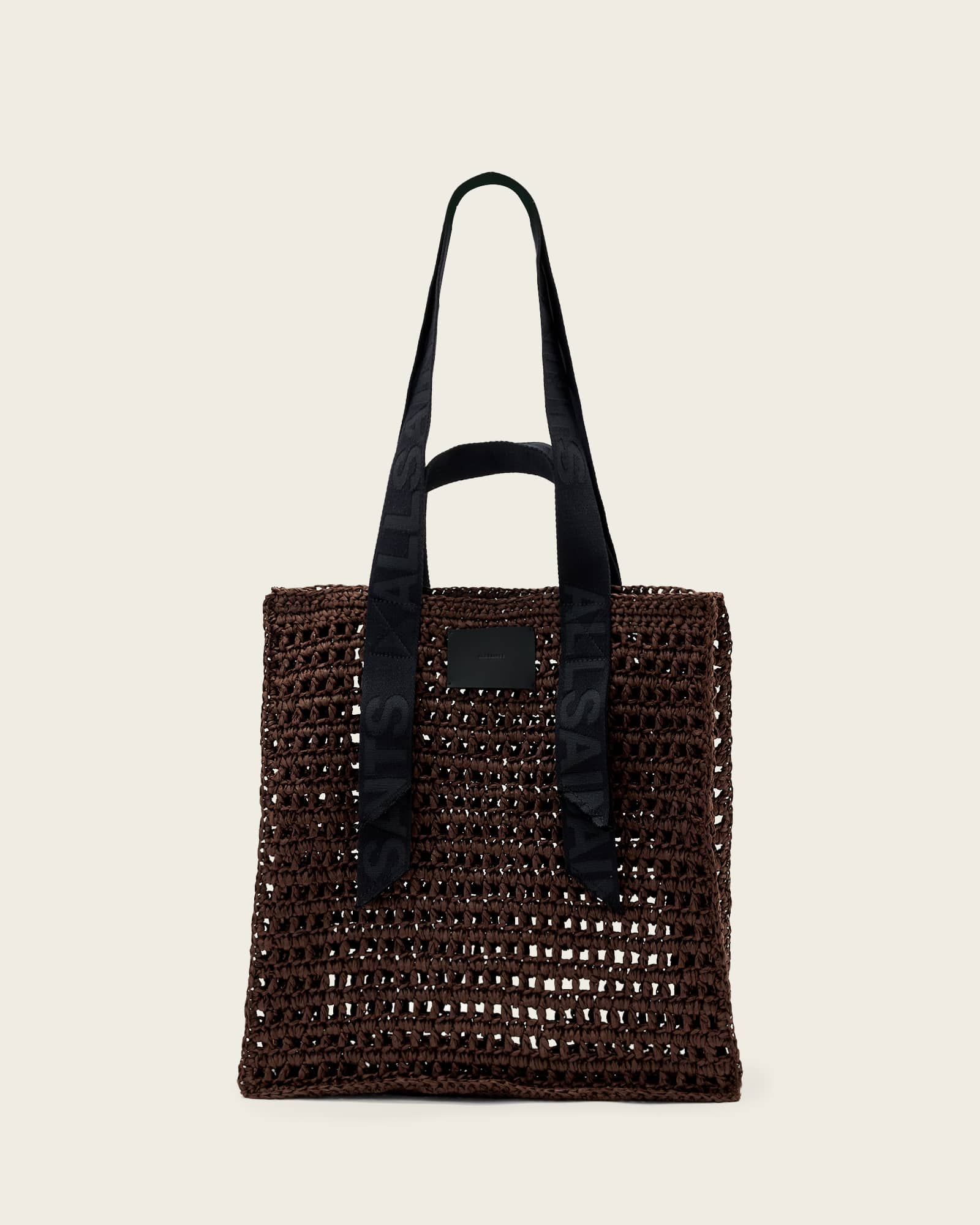 AllSaints Paper Lullah Woven Tote Bag, Size: One Size