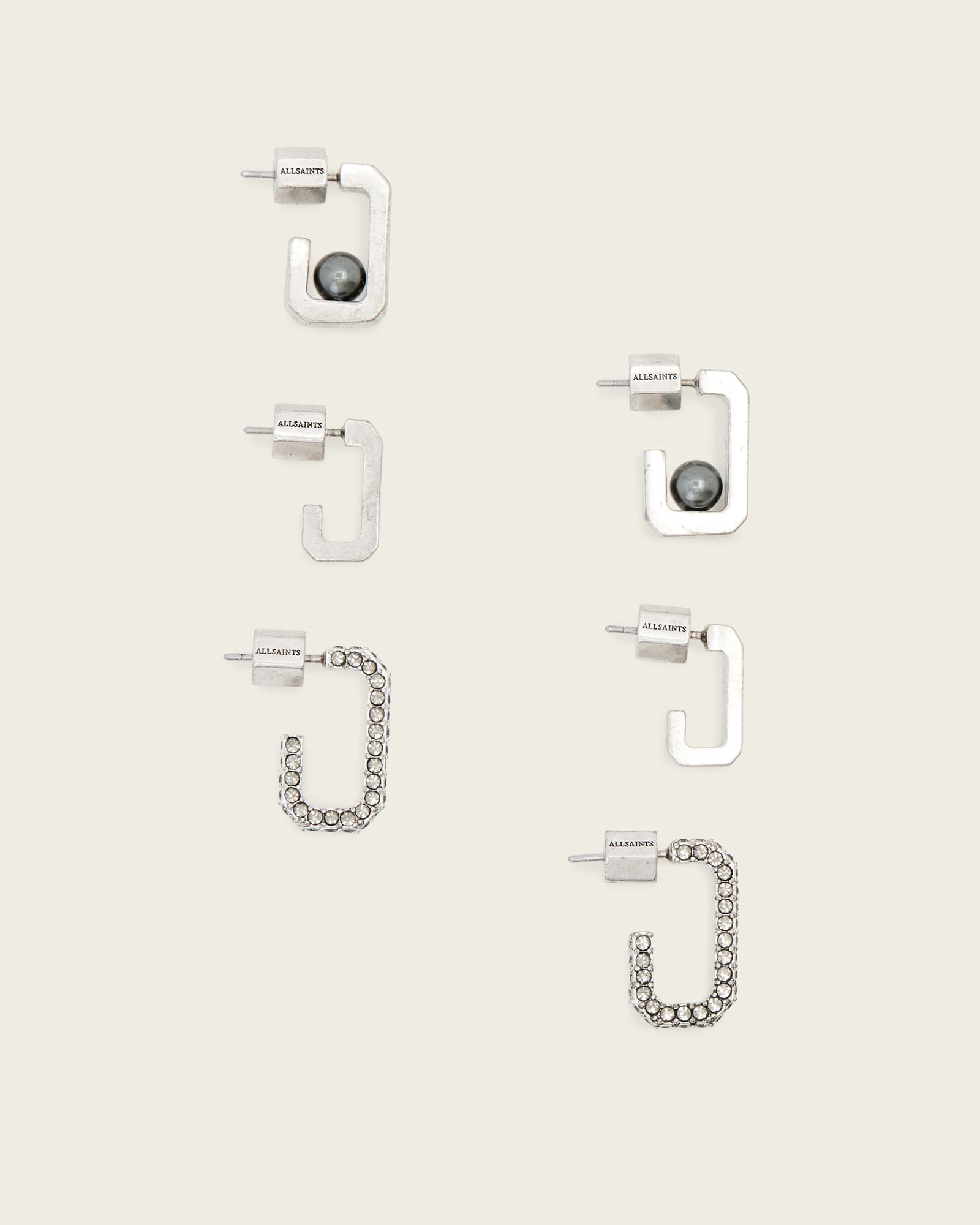 AllSaints Ellie Mix Set Earrings