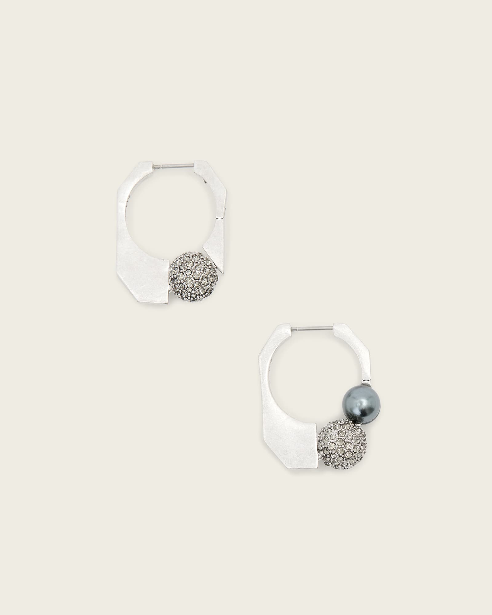 AllSaints Ellie Mix Hoop Earrings