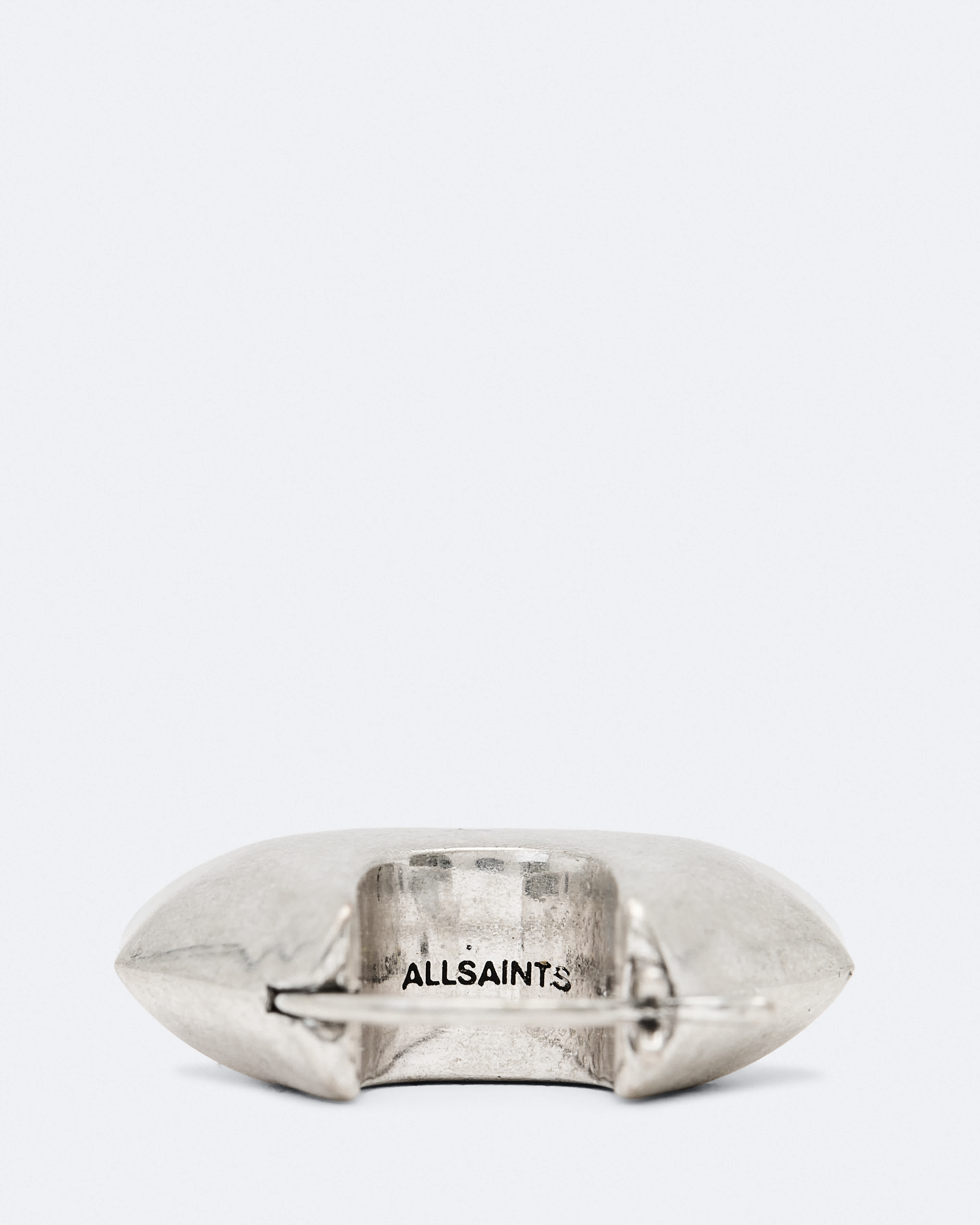 Allsaints Women's Meera Chunky Faceted Earrings In Silver