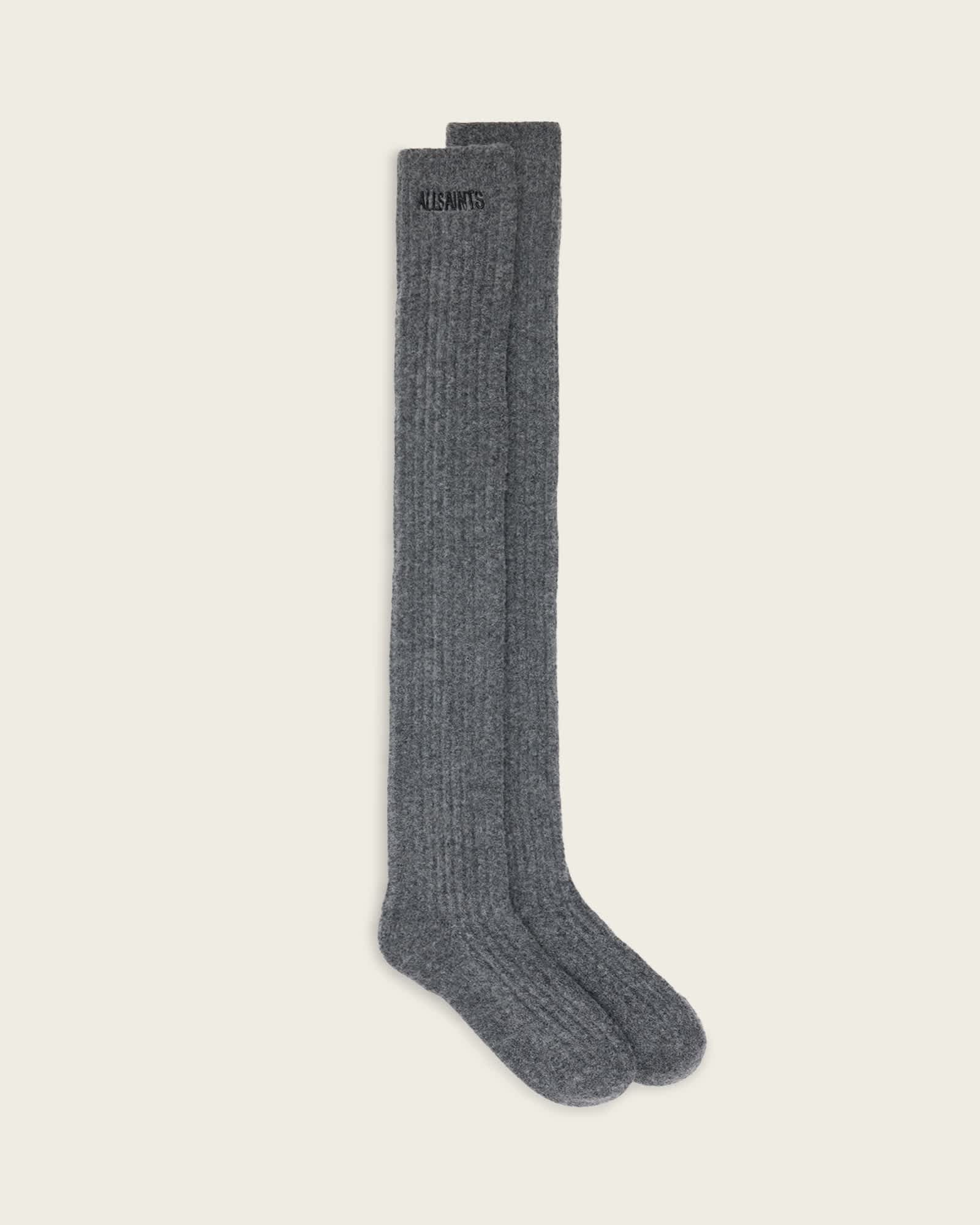 AllSaints Women's BEA OVER KNEE SOCKS