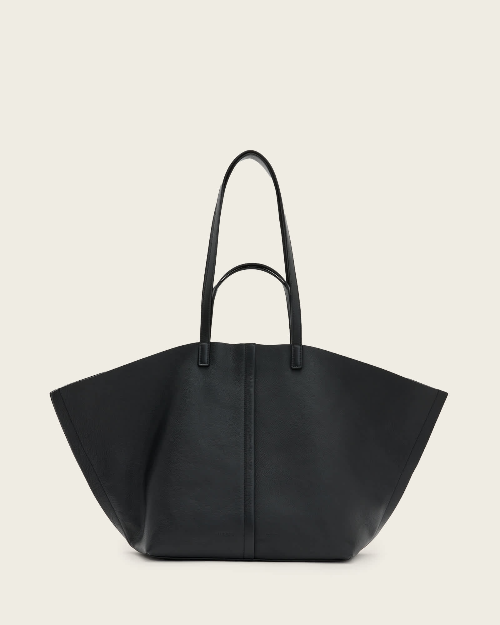 AllSaints Phoenix Spacious Leather Tote Bag
