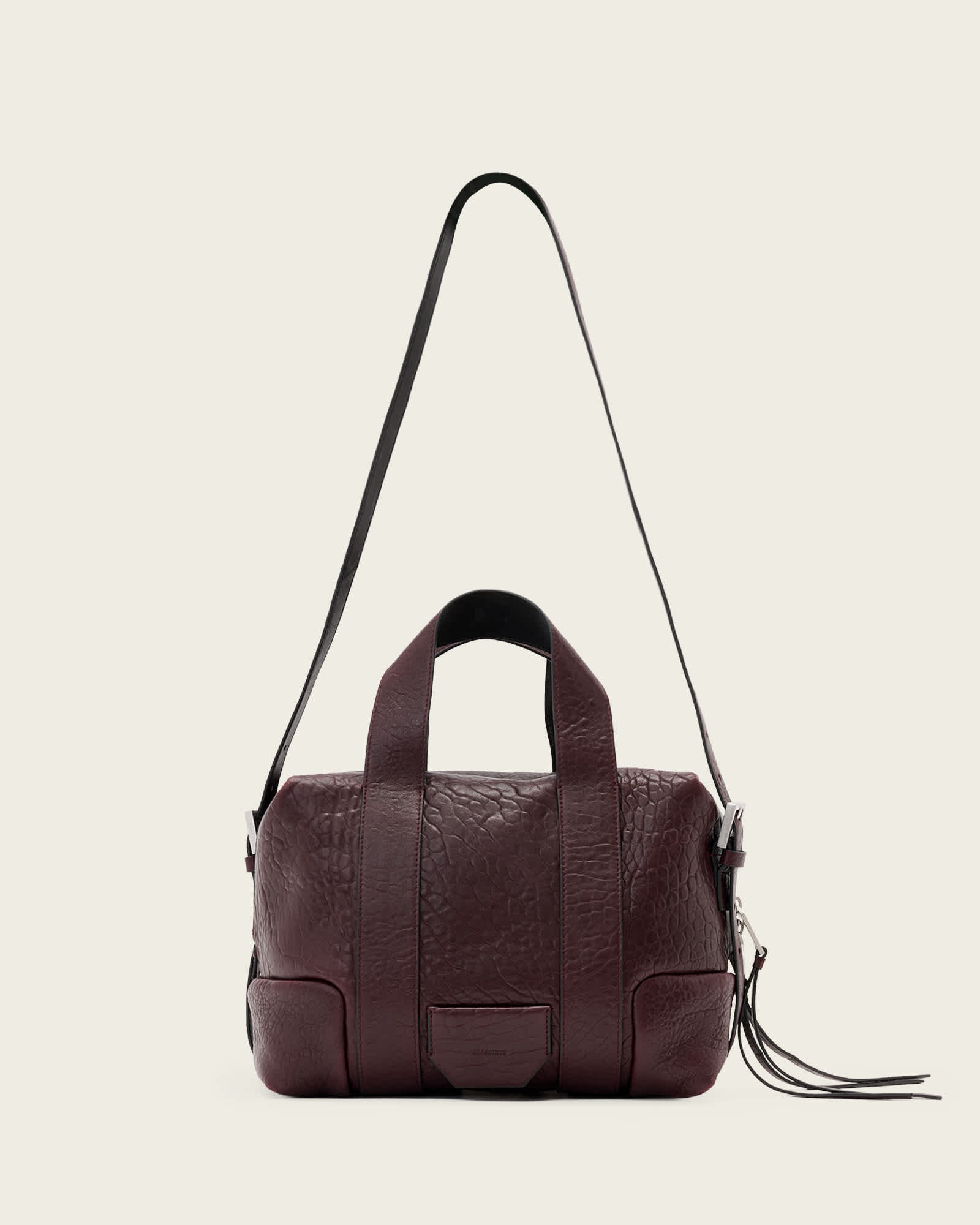 AllSaints Ares Grain Crossbody Bag