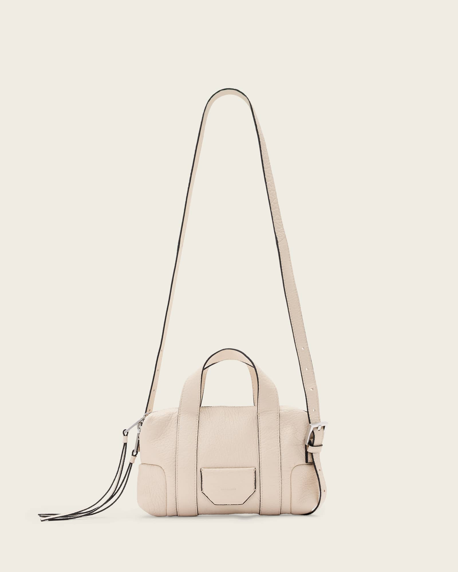 AllSaints Leather Ares Compact Leather Crossbody Bag, Size: One Size