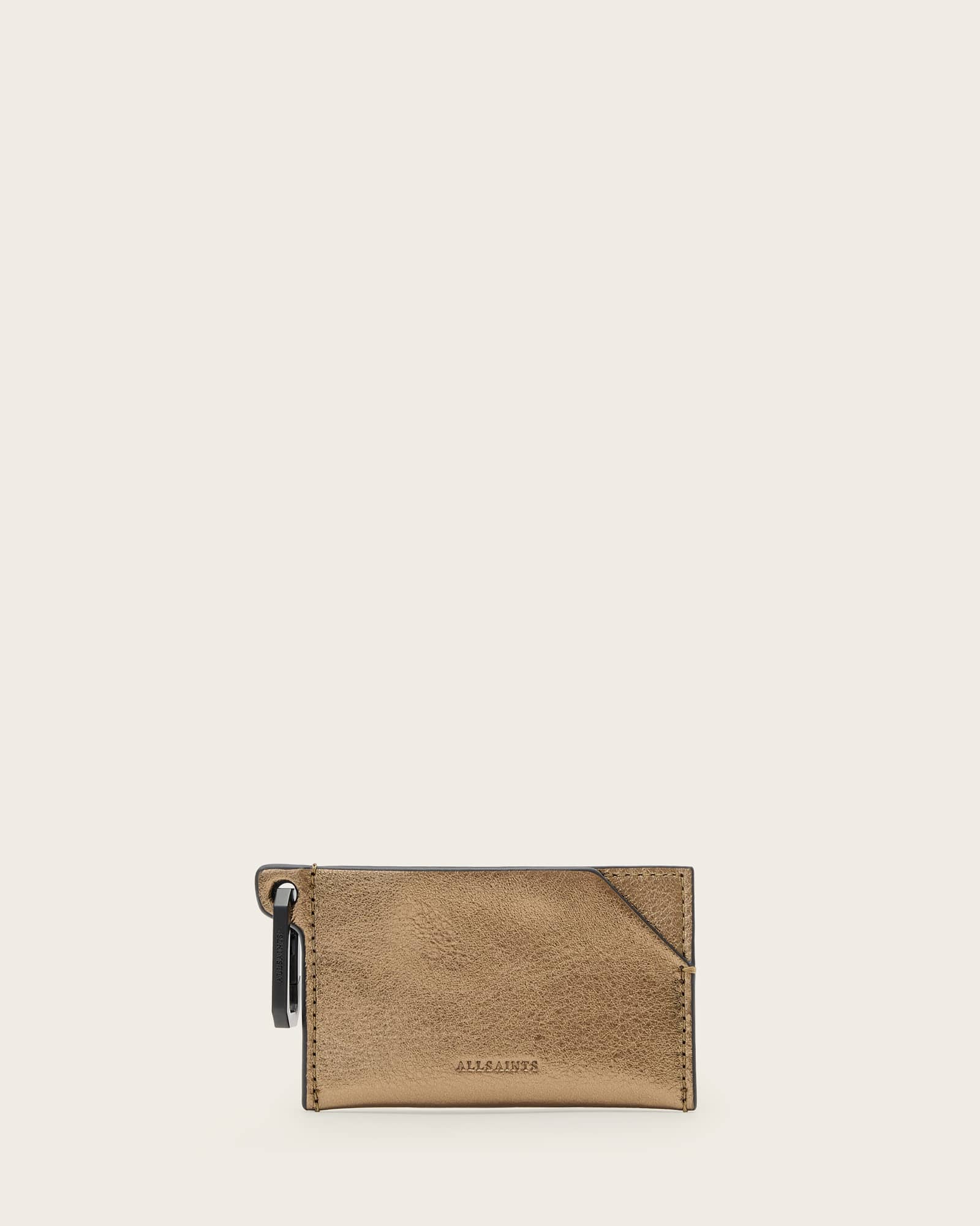 Allsaints Hex Leather Cardholder