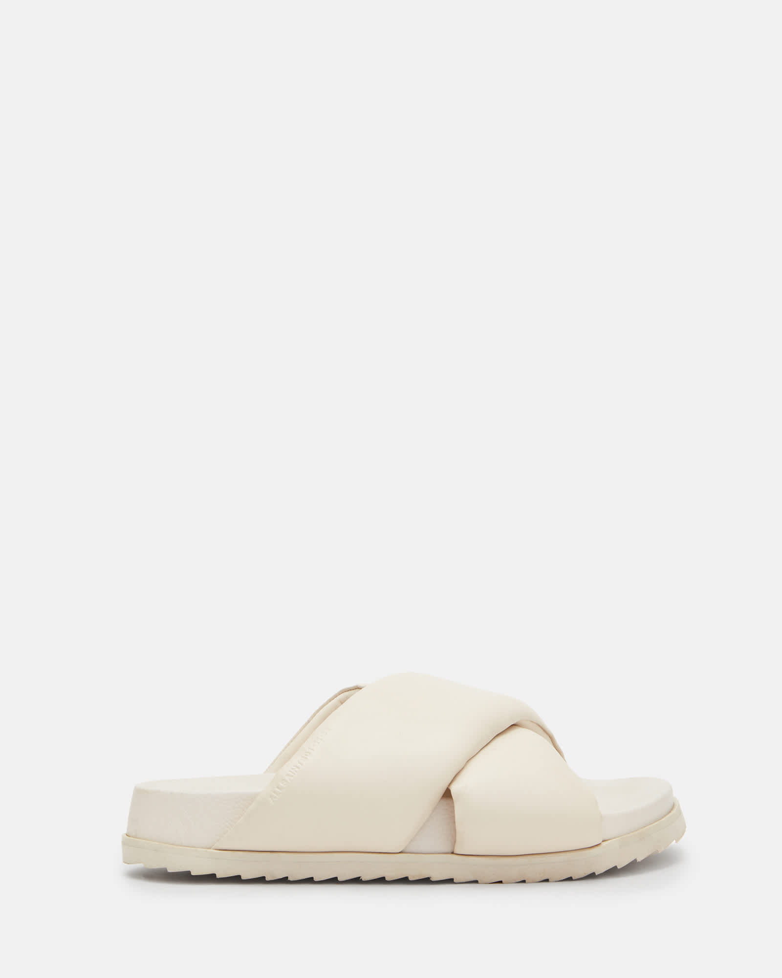 AllSaints Women's Saki Crossover Leather Sandals