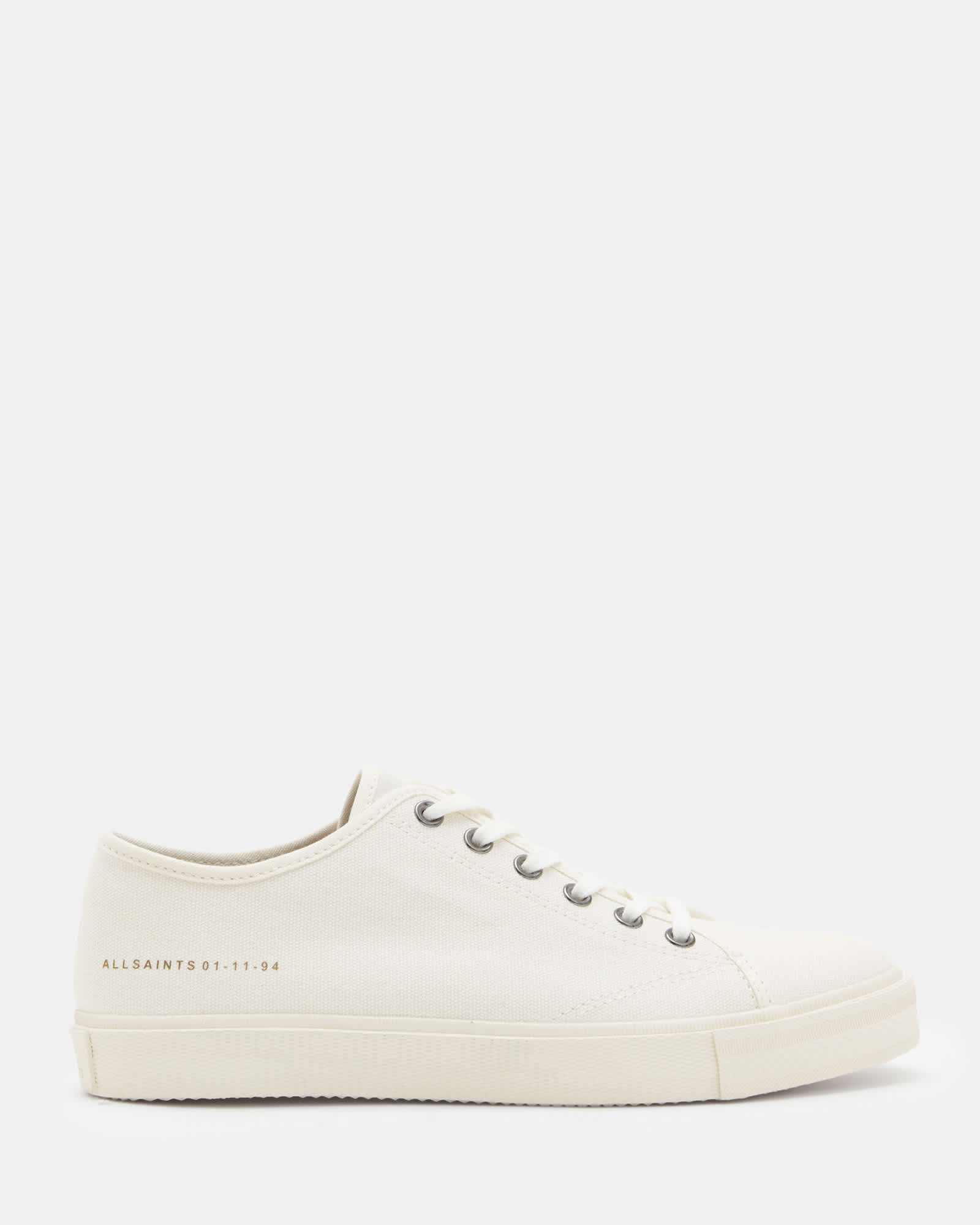 Allsaints Women's Thea Low Top Canvas Trainers - Size  3