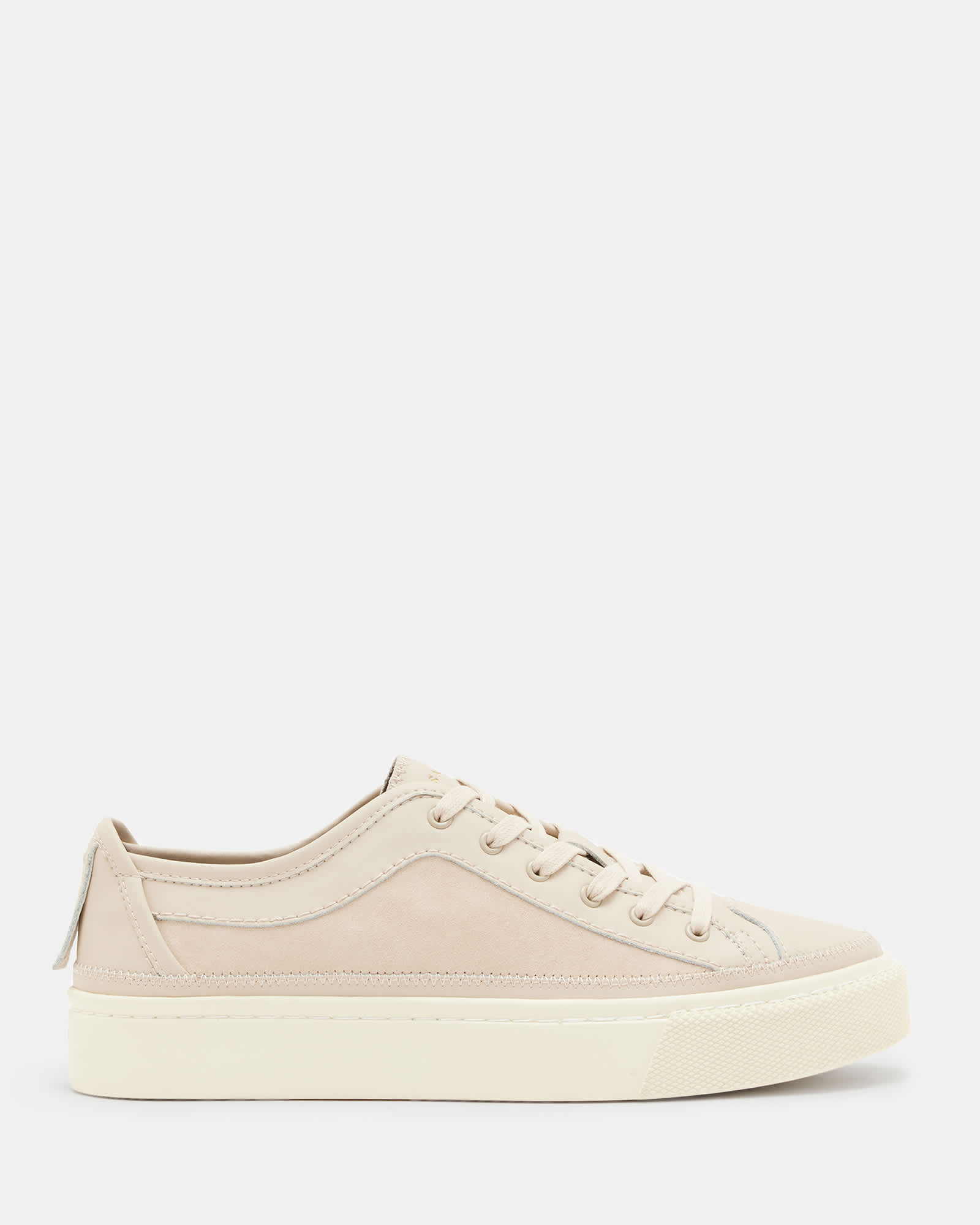 Allsaints Women's Milla Suede Low Top Trainers - Size  3