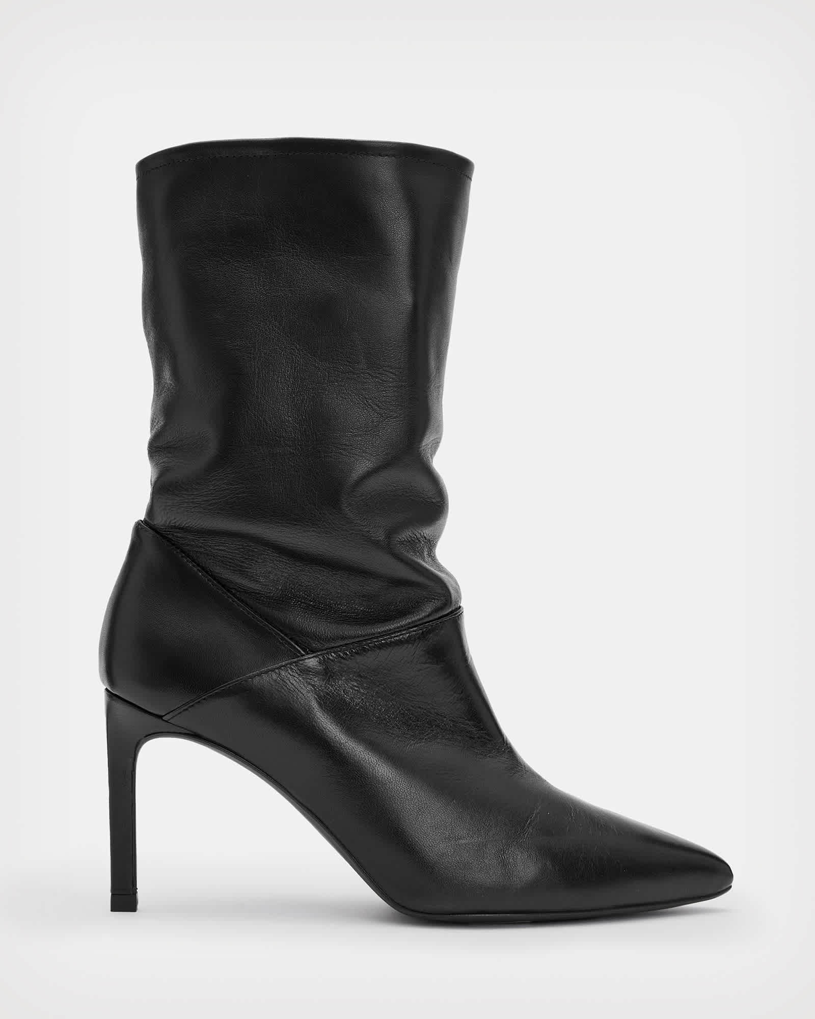 Allsaints Women's Orlana Leather Boots - Size  7