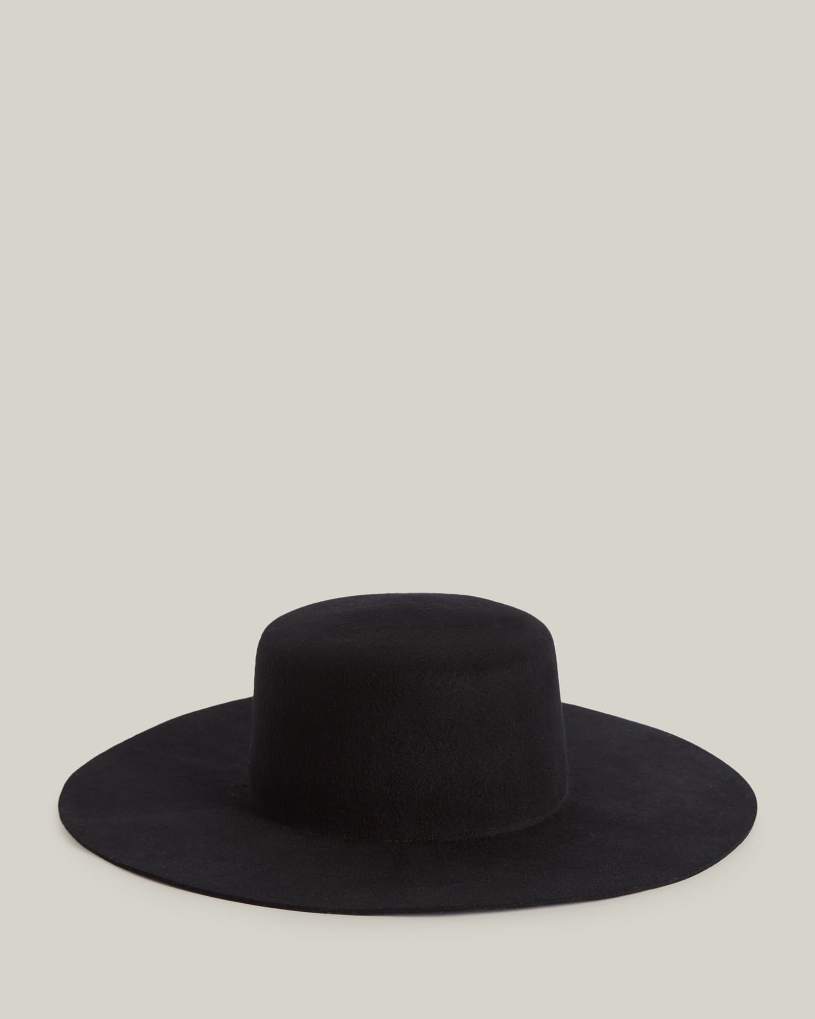 AllSaints Wool Mila Chain Wool Bolero Hat, Size: One Size