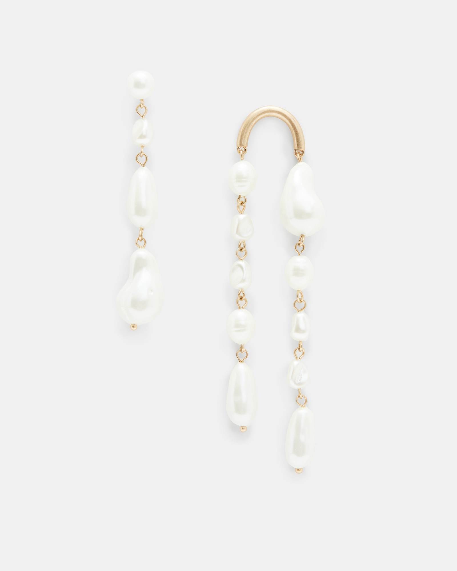 AllSaints Women's Glass Shelby Mismatched Earring Set