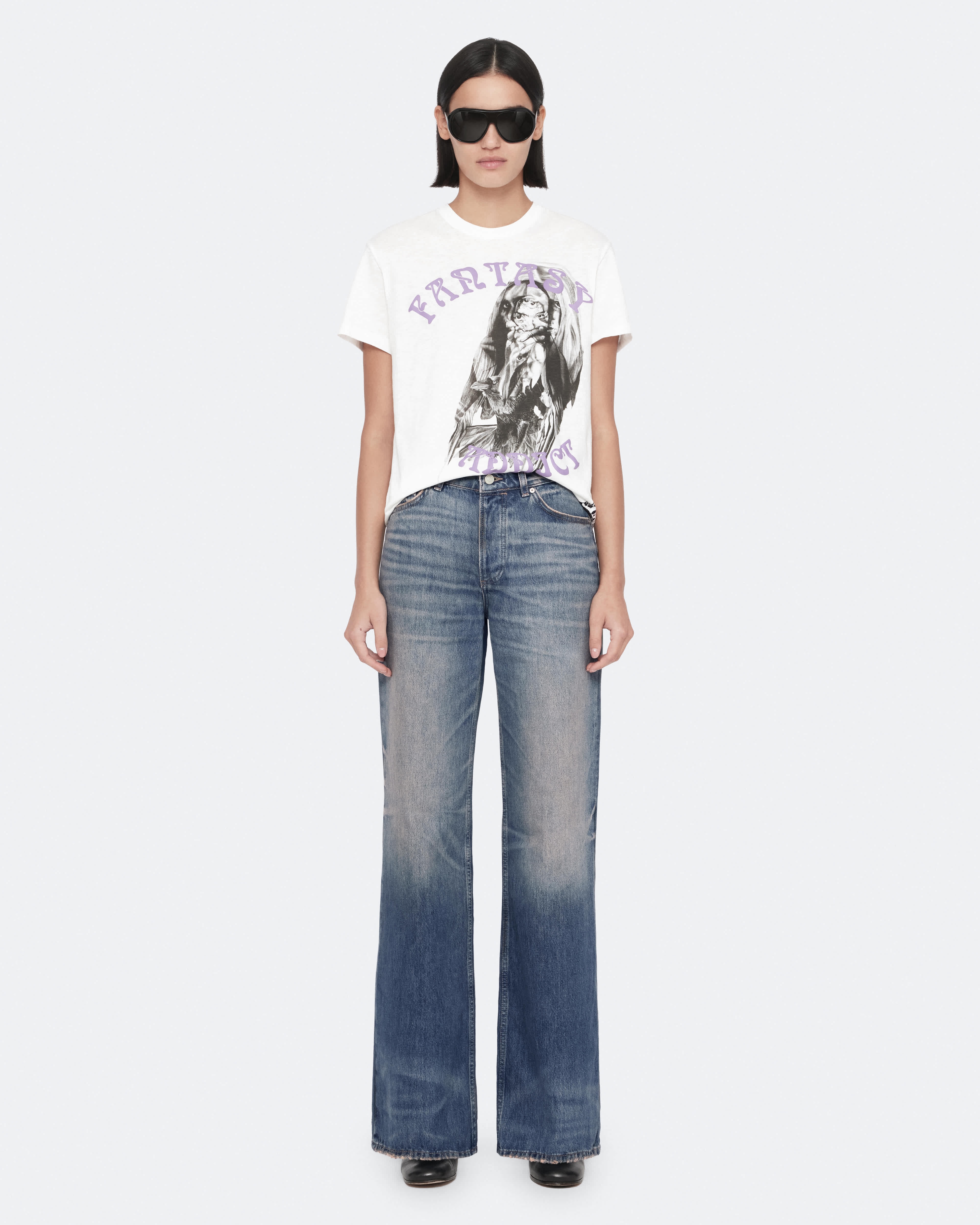 AllSaints Lou High-Rise Relaxed Jeans