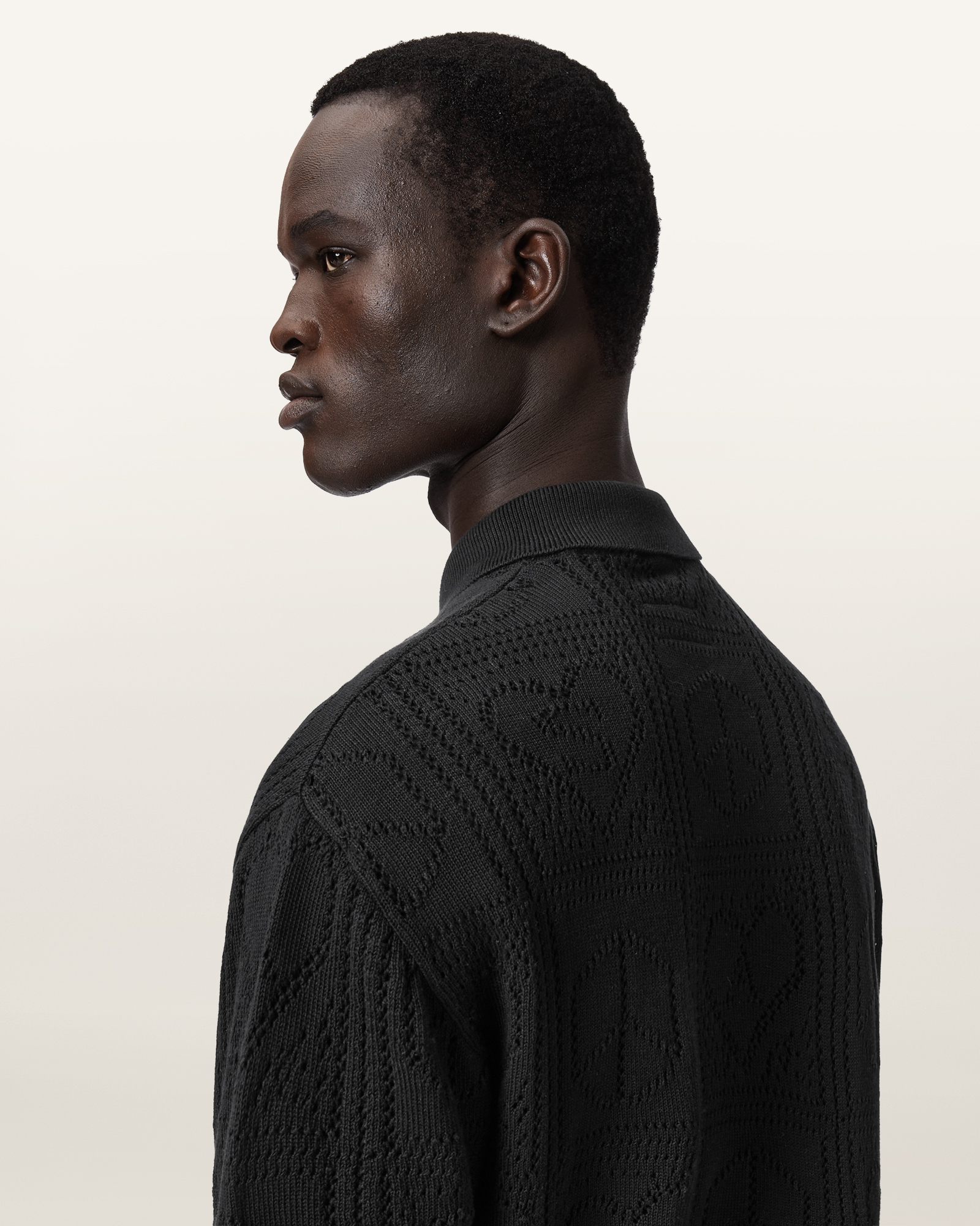 OPEN STITCH JACQUARD