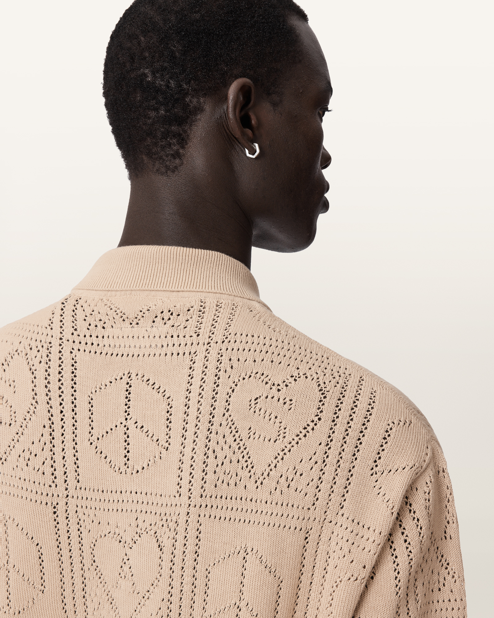 OPEN STITCH JACQUARD