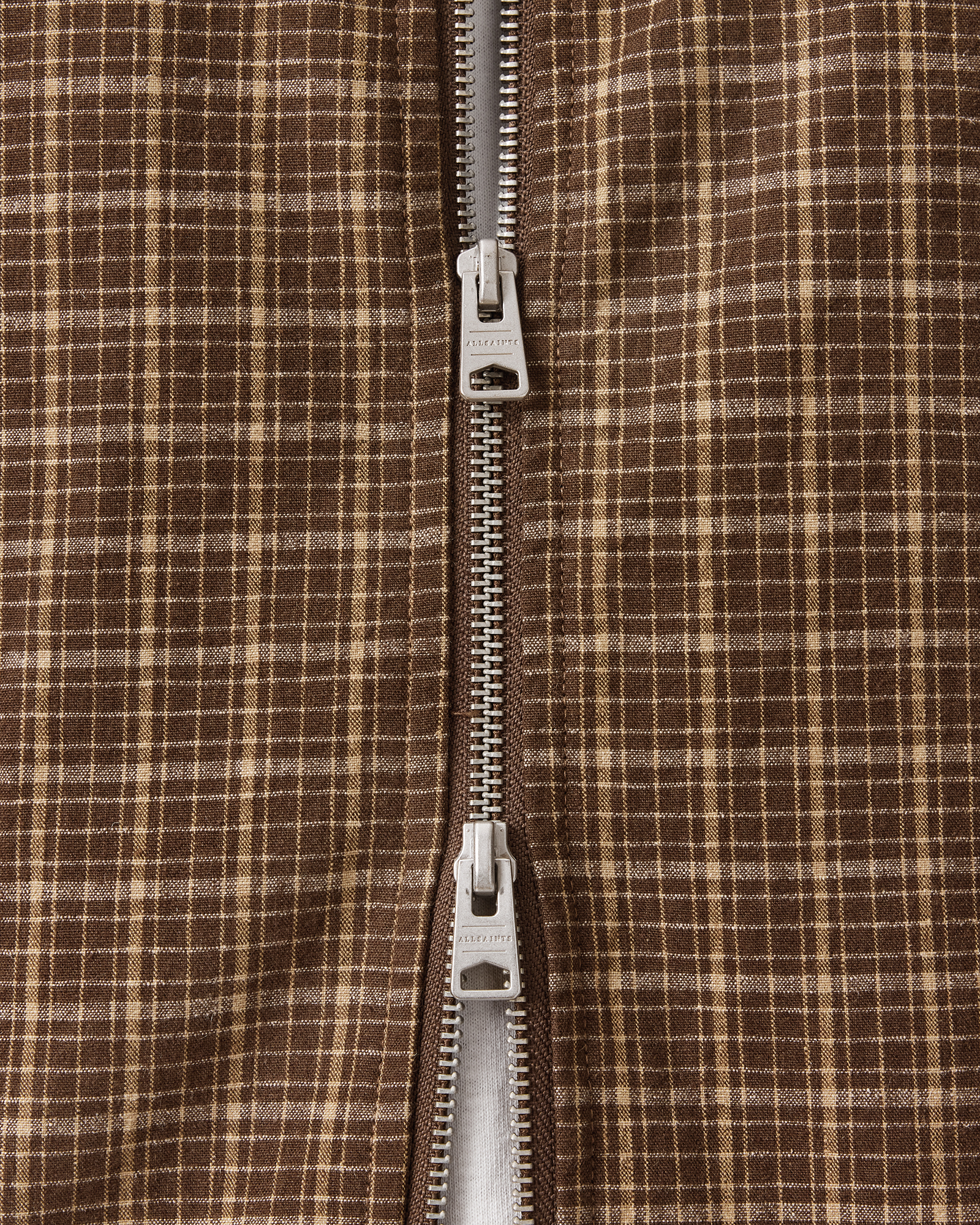 DUAL ZIP CLOSURE