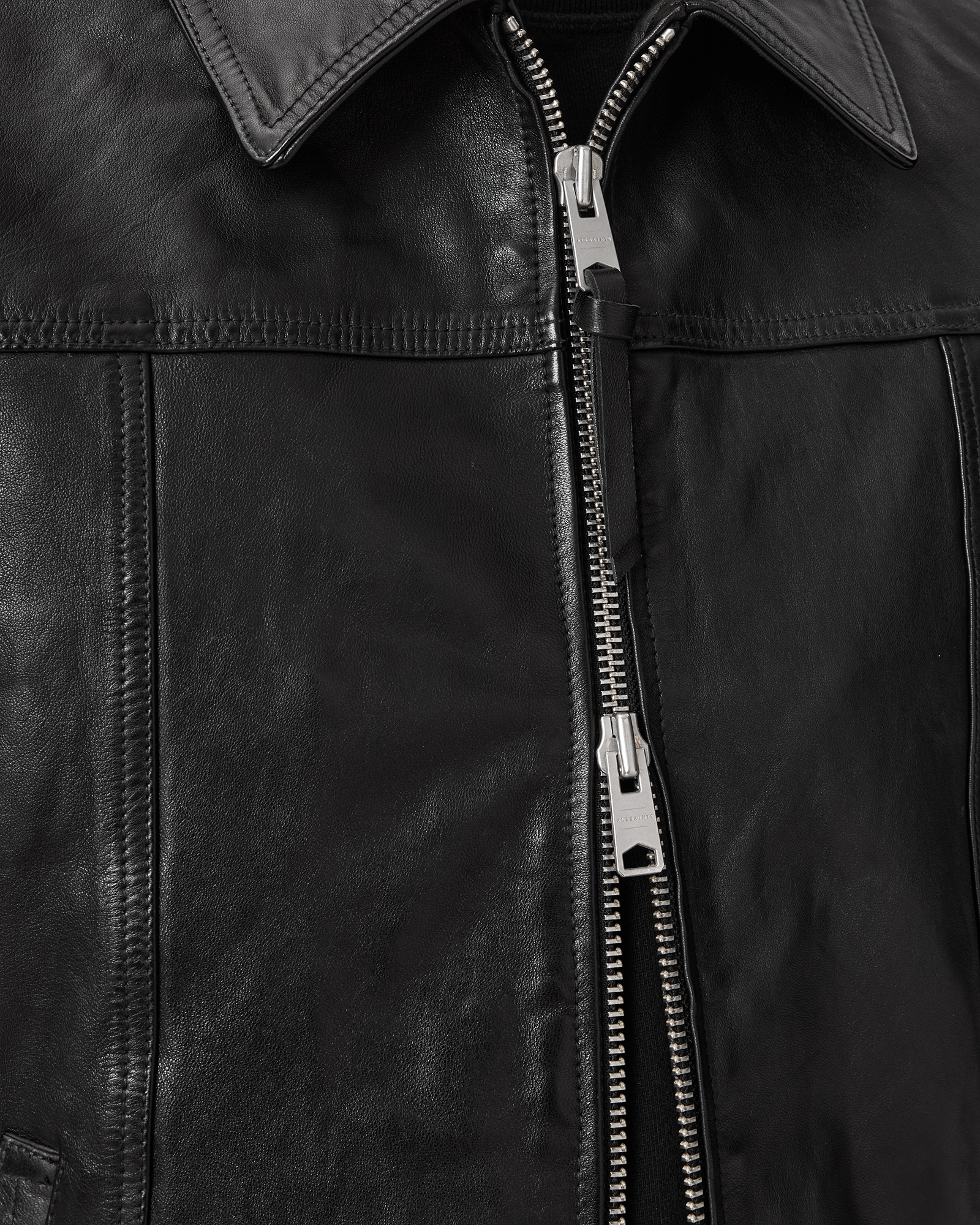 DUAL ZIP CLOSURE