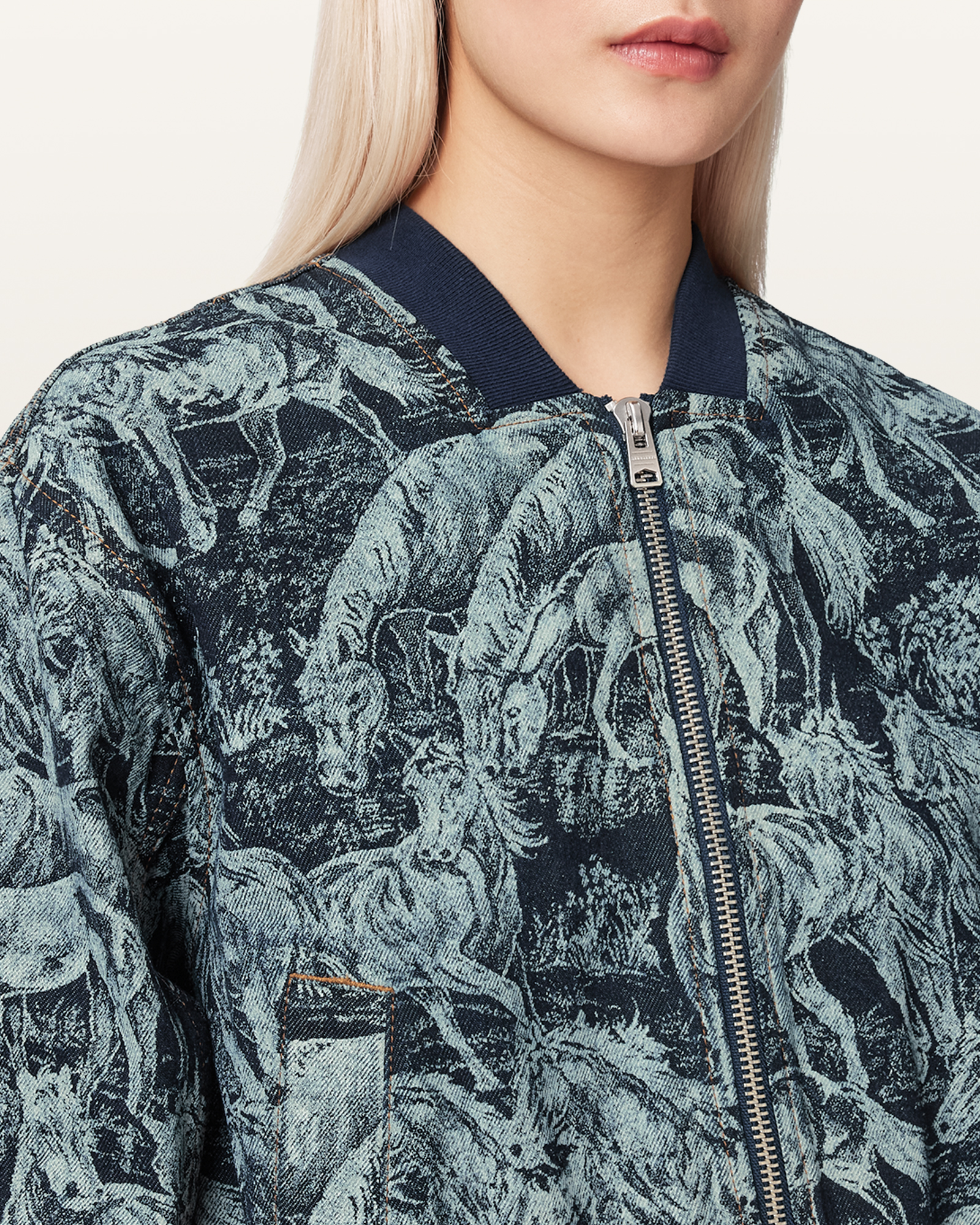 PRINTED DENIM