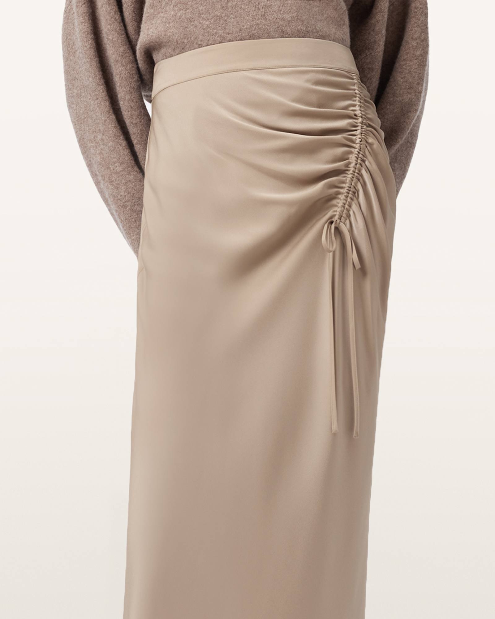 Mel gather skirt　ANDMARY　BROWN　M▲▲▲ andmary Mel gather skirt Sサイズ brown andmary Mel gather skirt