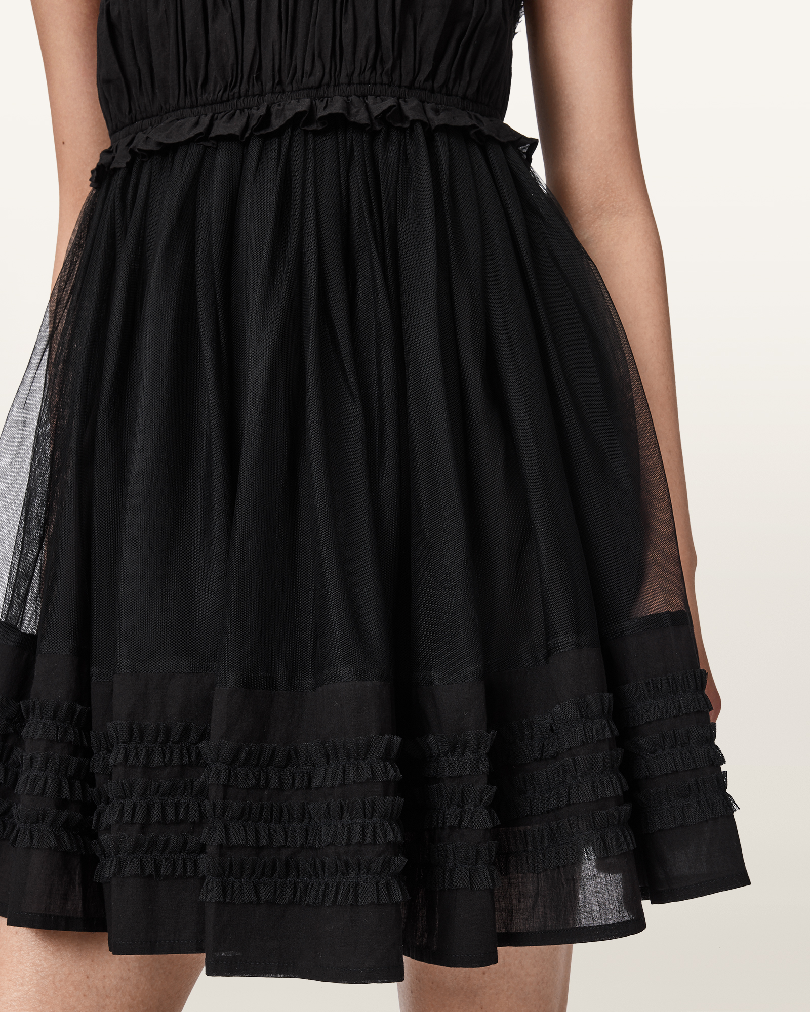 GATHERED SKIRT