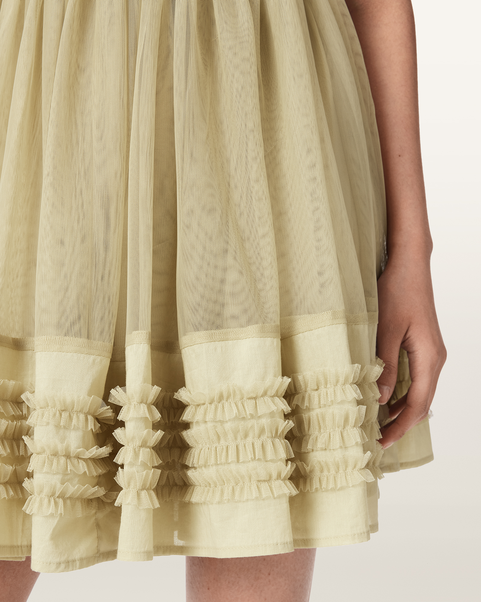 GATHERED SKIRT