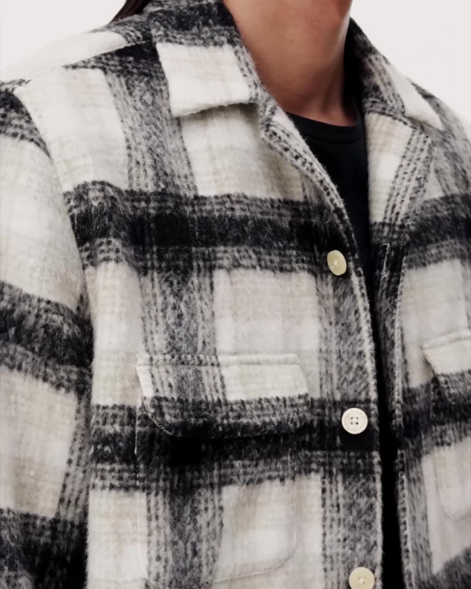 Lapse Checked Relaxed Fit Shirt