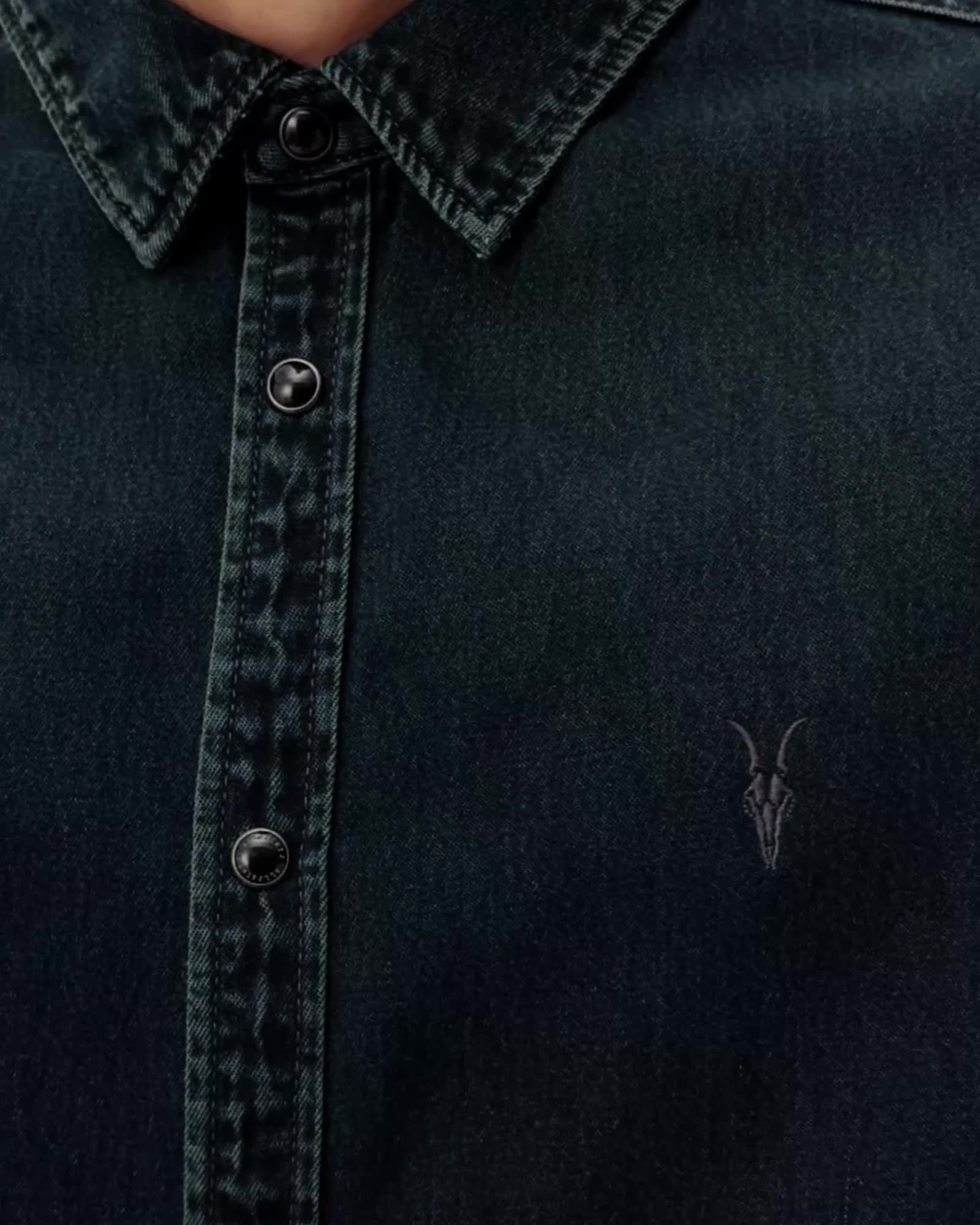 Gleason Ramskull Denim Shirt