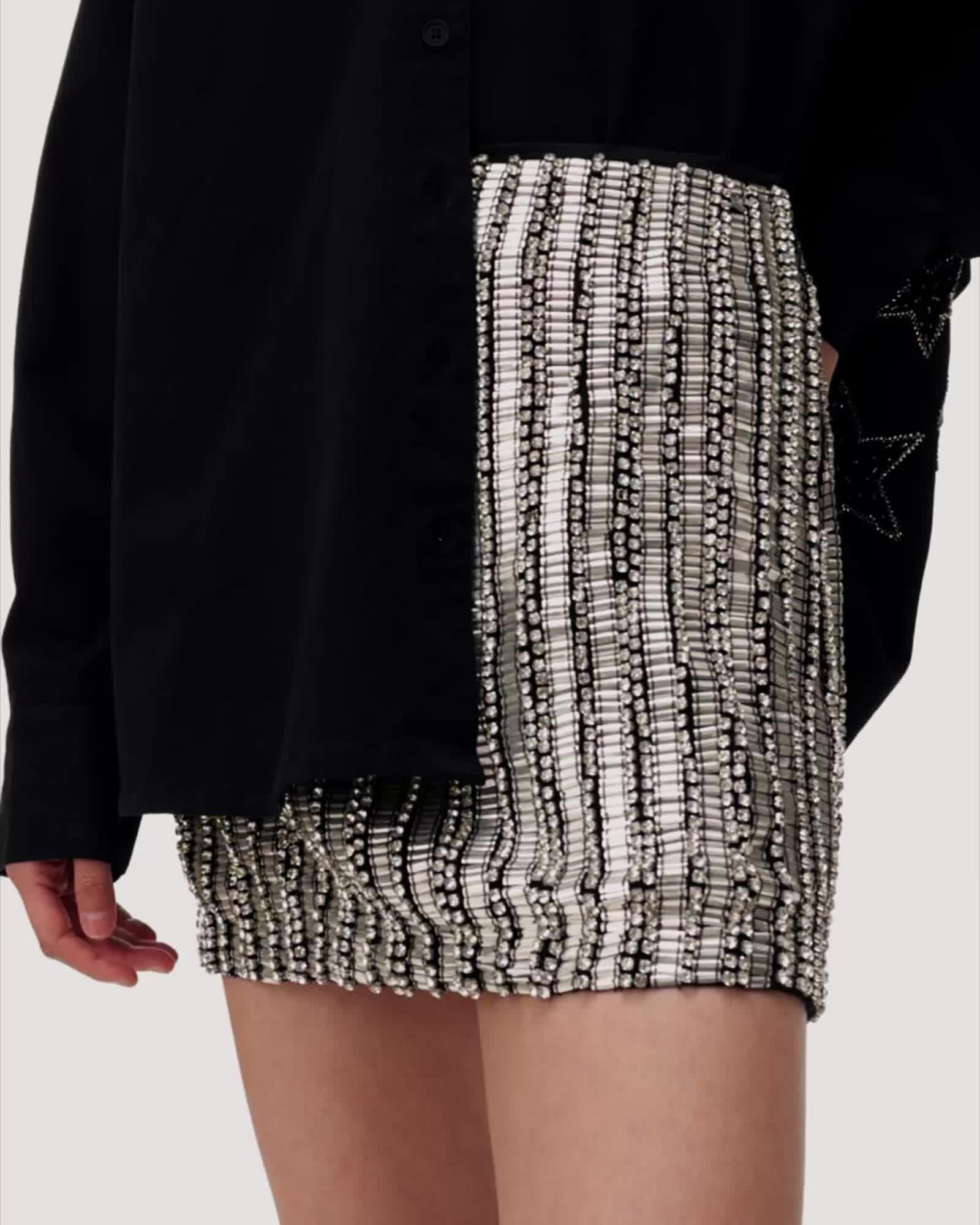 Jamilia Embellished Mini Skirt